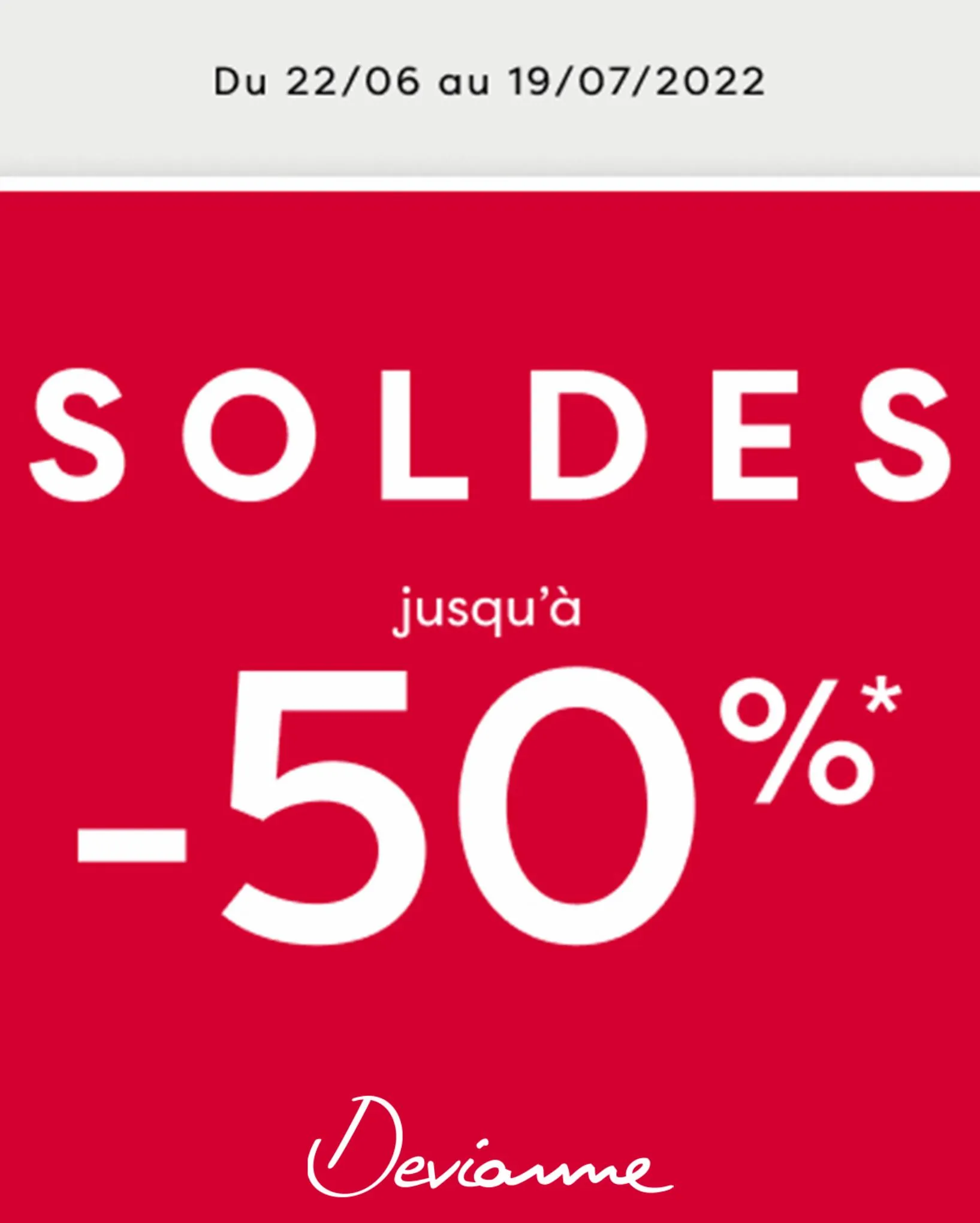 Catalogue SOLDES : JUSQU'À -50% !, page 00001