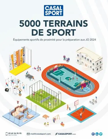 5000 terrains de sport