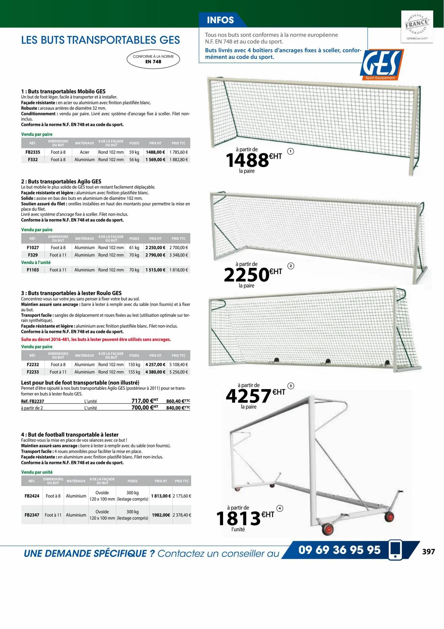 Catalogue Equipements de salles & de terrains, page 00063