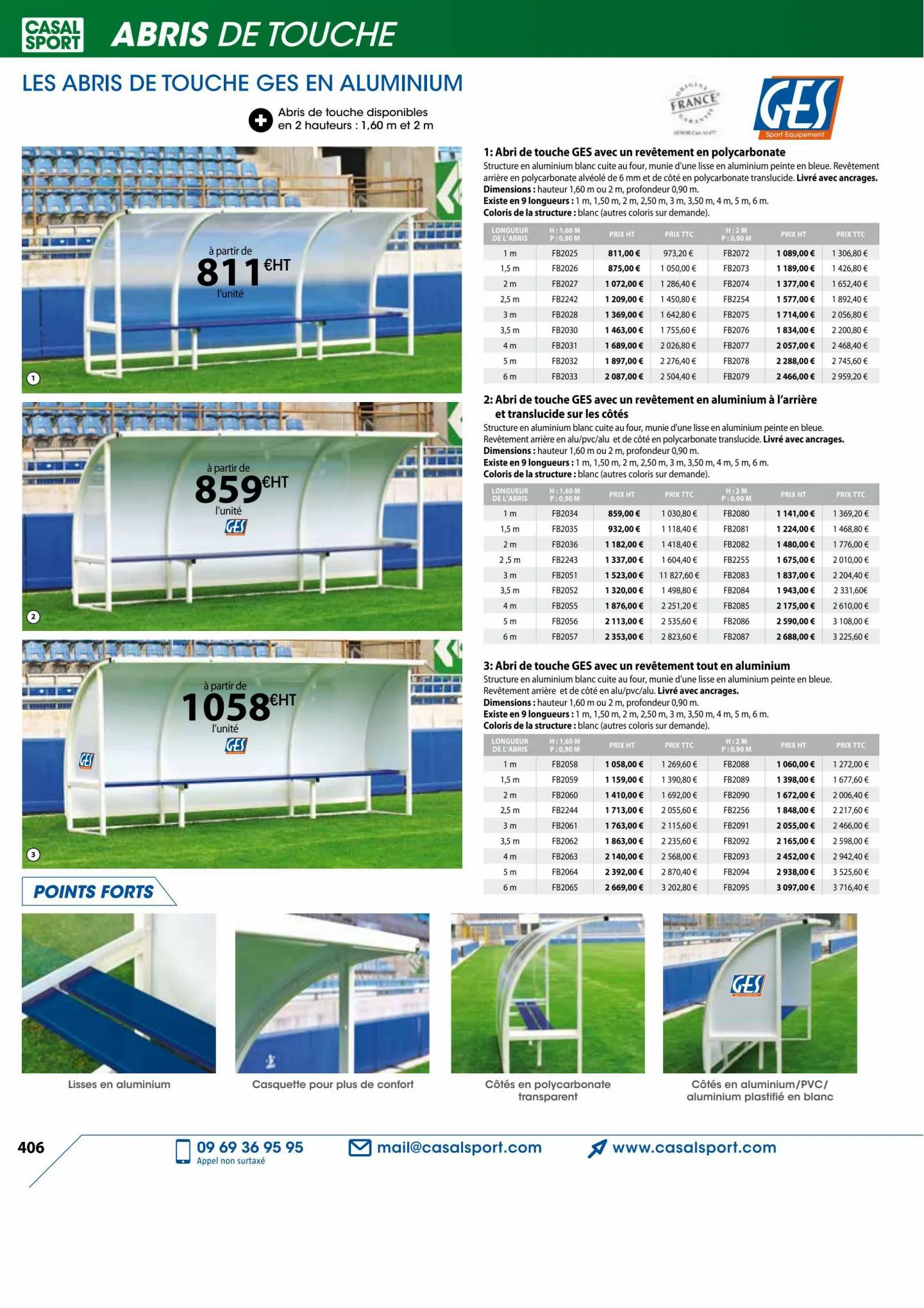 Catalogue Equipements de salles & de terrains, page 00072