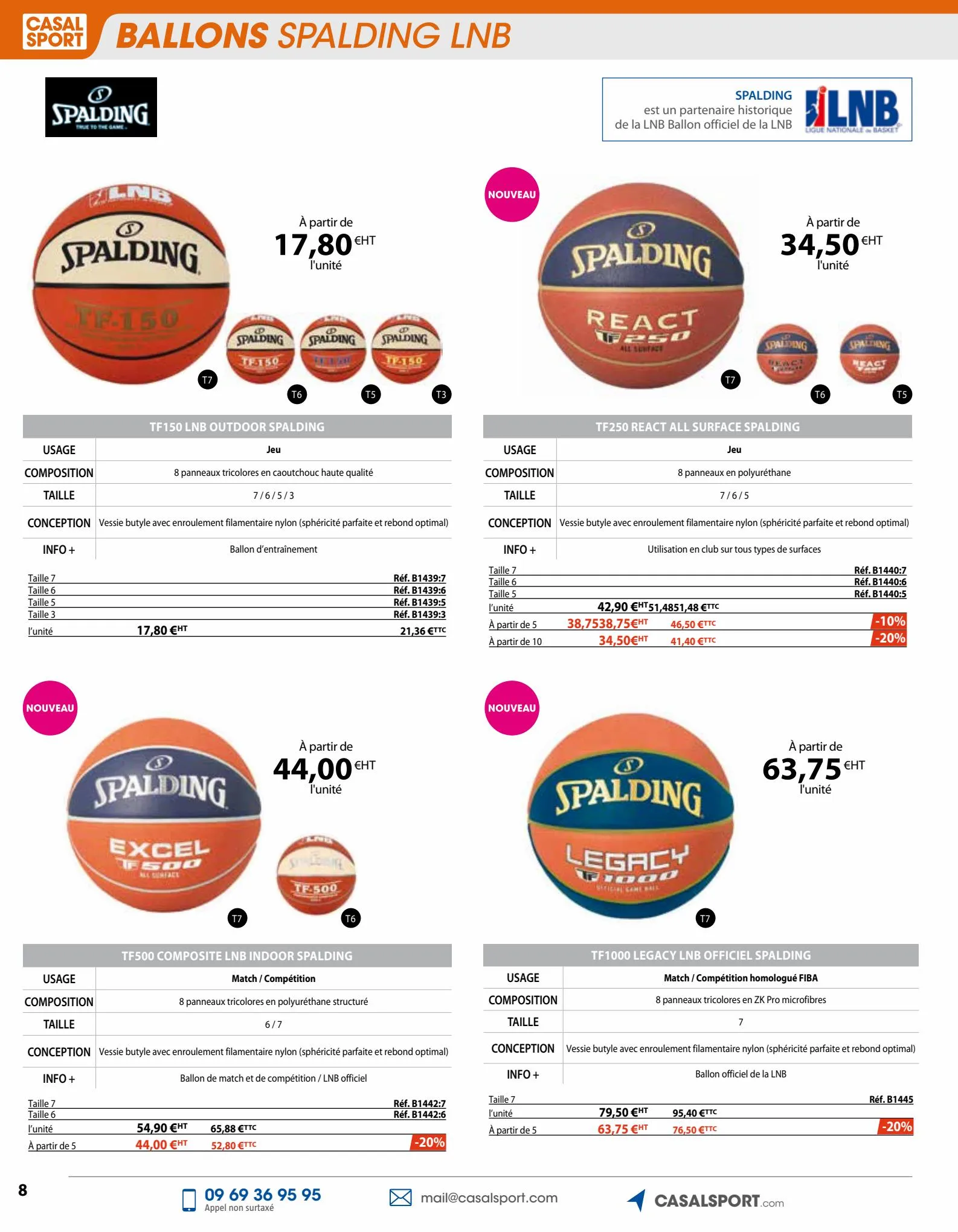 Catalogue Basketball, page 00008