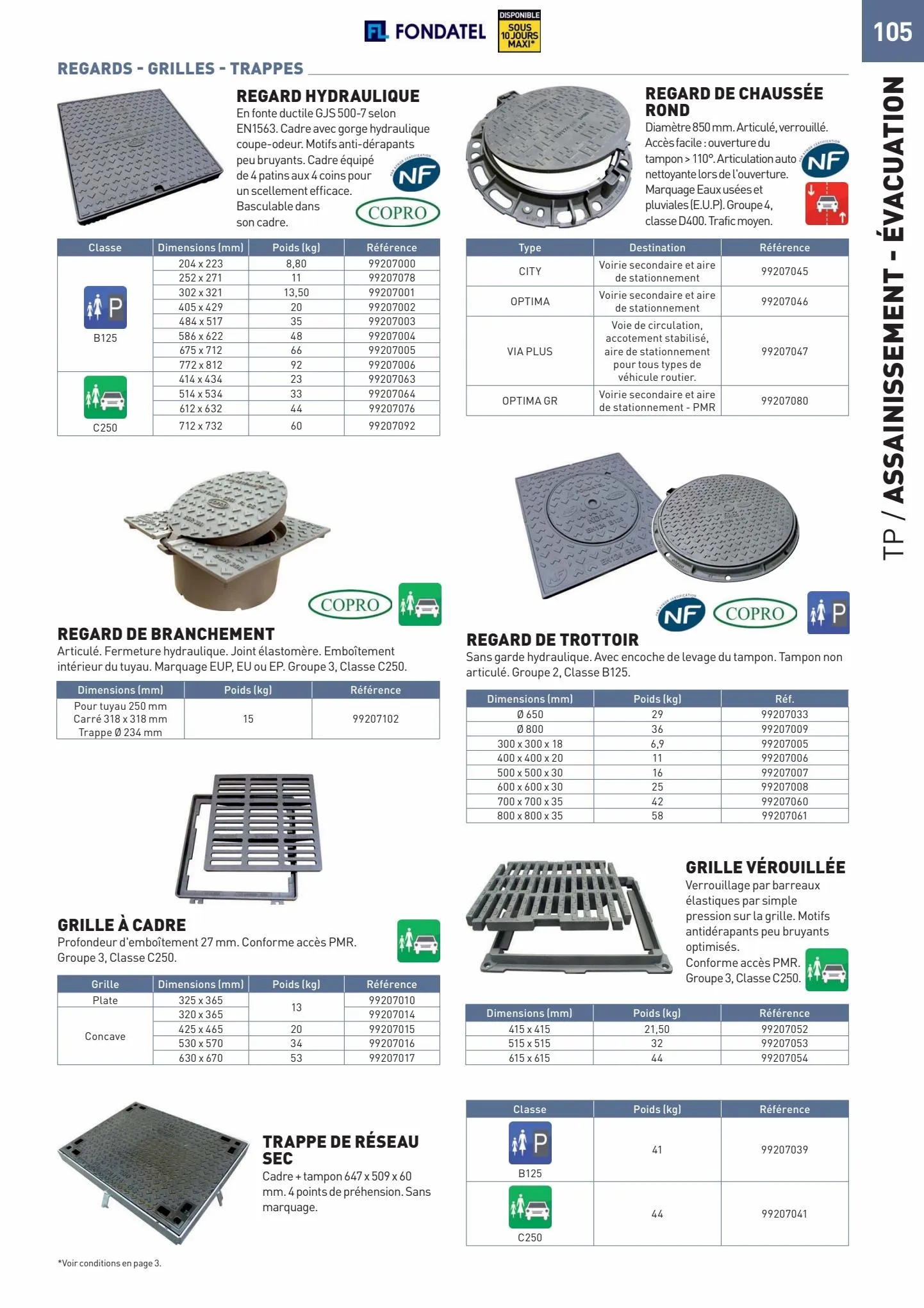 Catalogue Catalogue Matériaux, page 00105