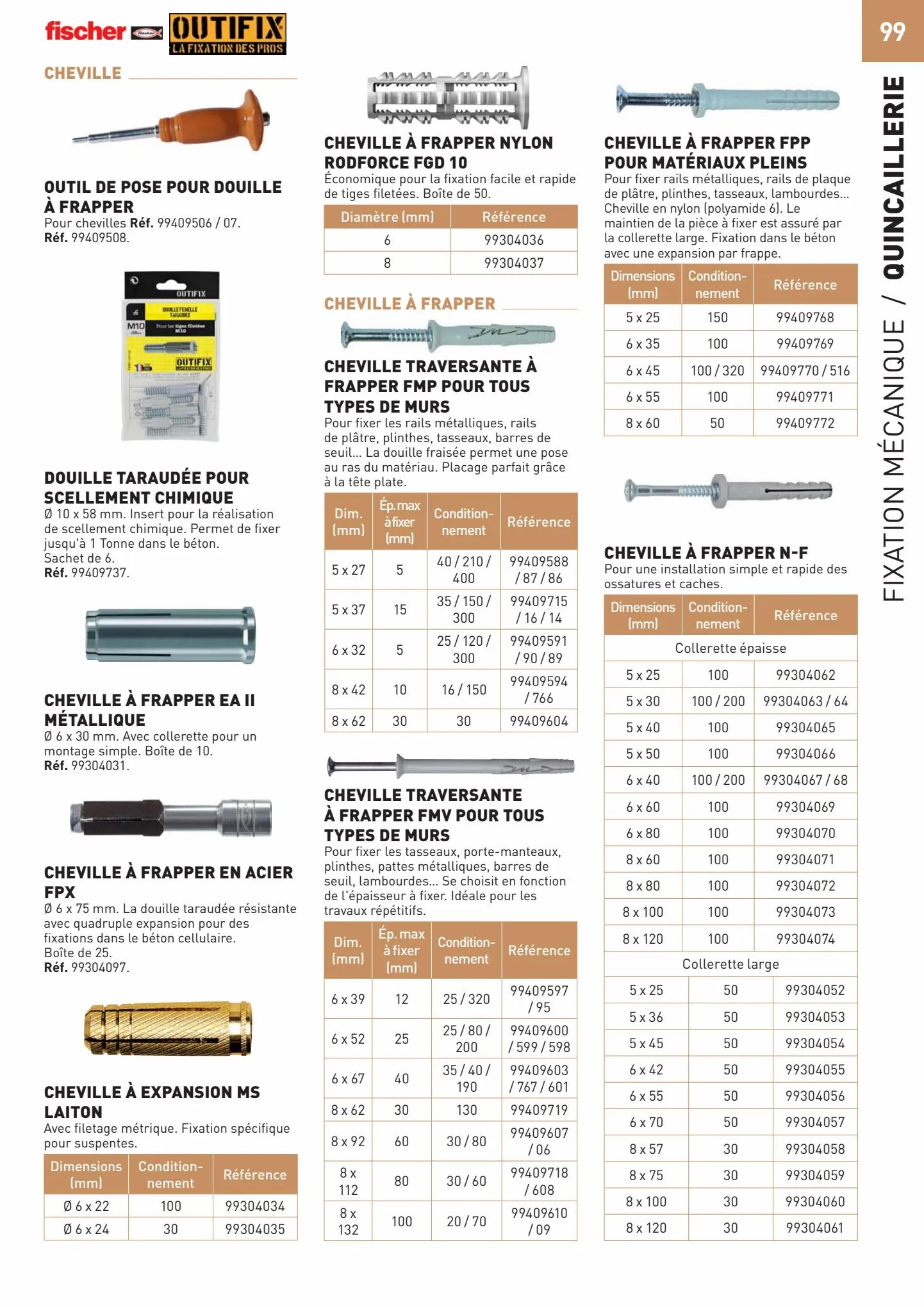 Catalogue Catalogue Tout faire matériaux, page 00099