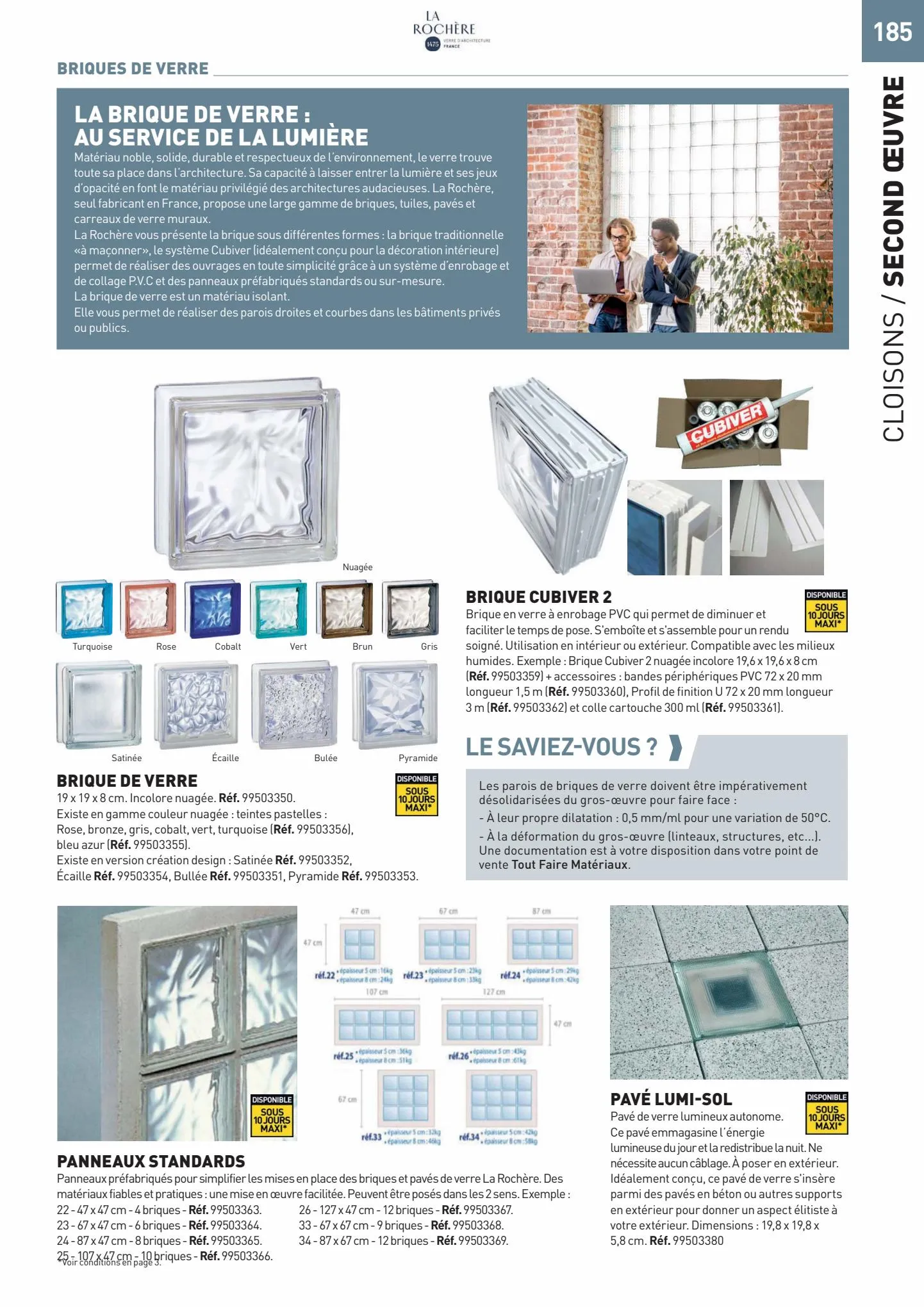 Catalogue Catalogue Tout faire matériaux, page 00185