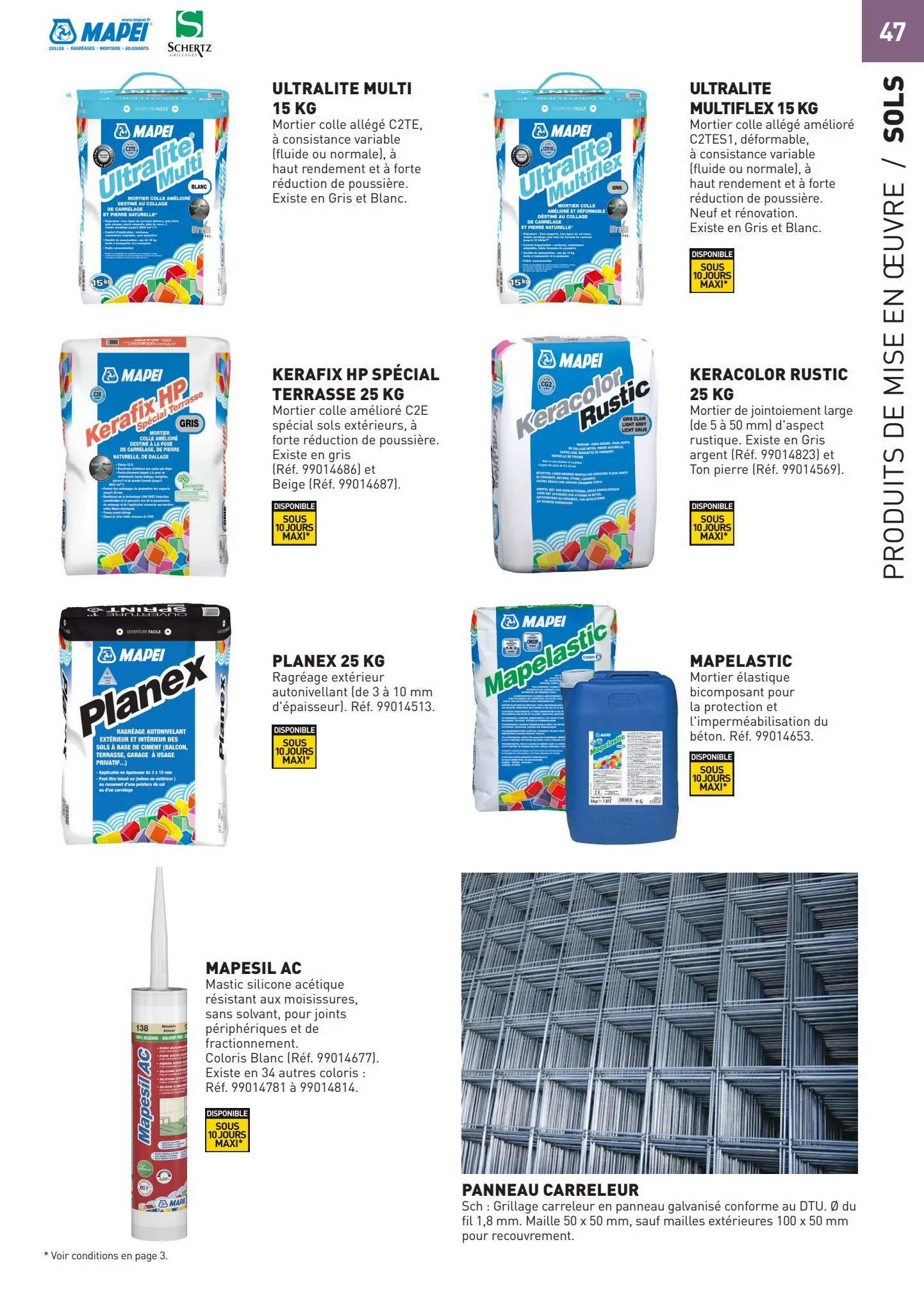 Catalogue Catalogue Tout faire matériaux, page 00047