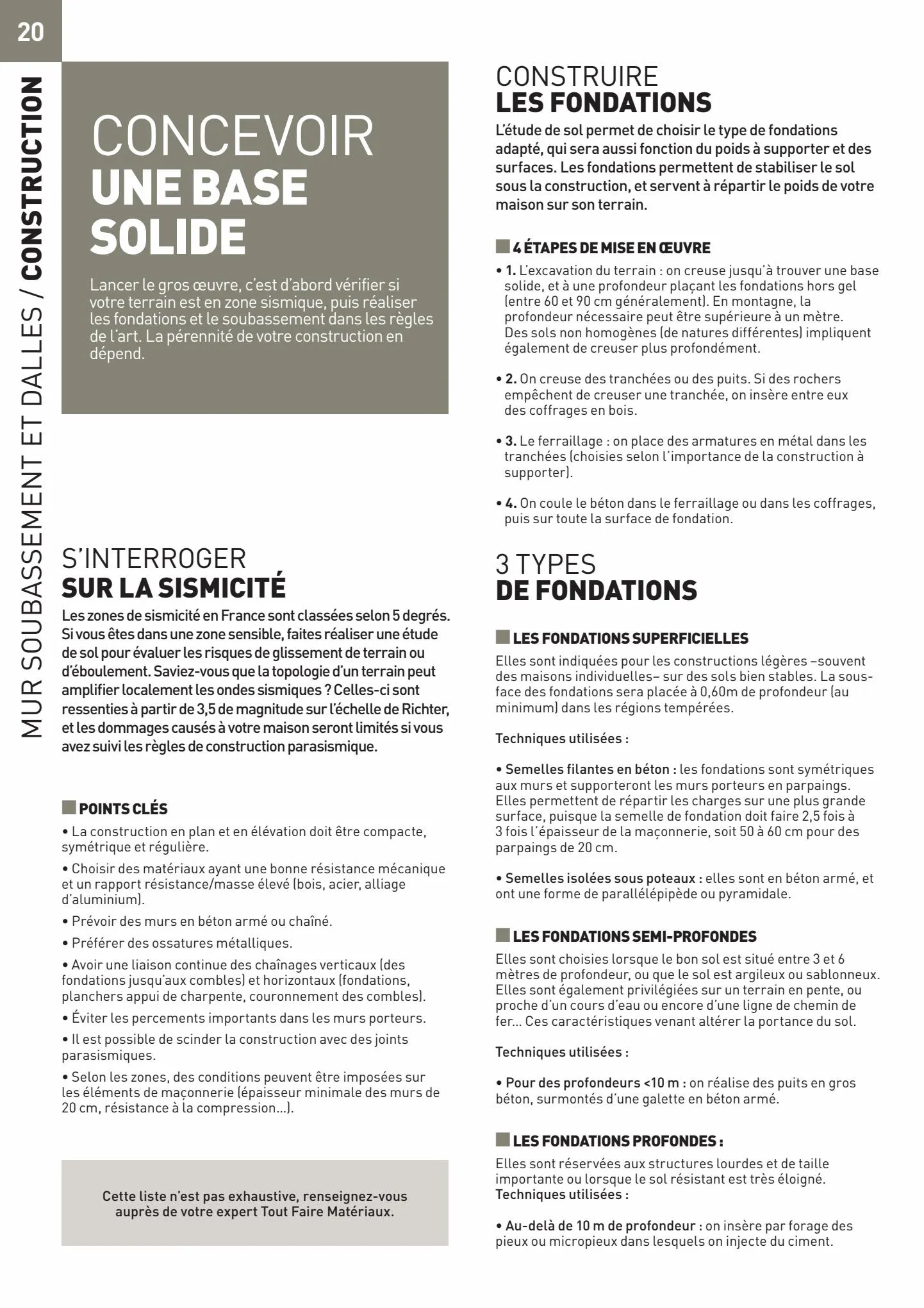 Catalogue Catalogue Tout faire matériaux, page 00020