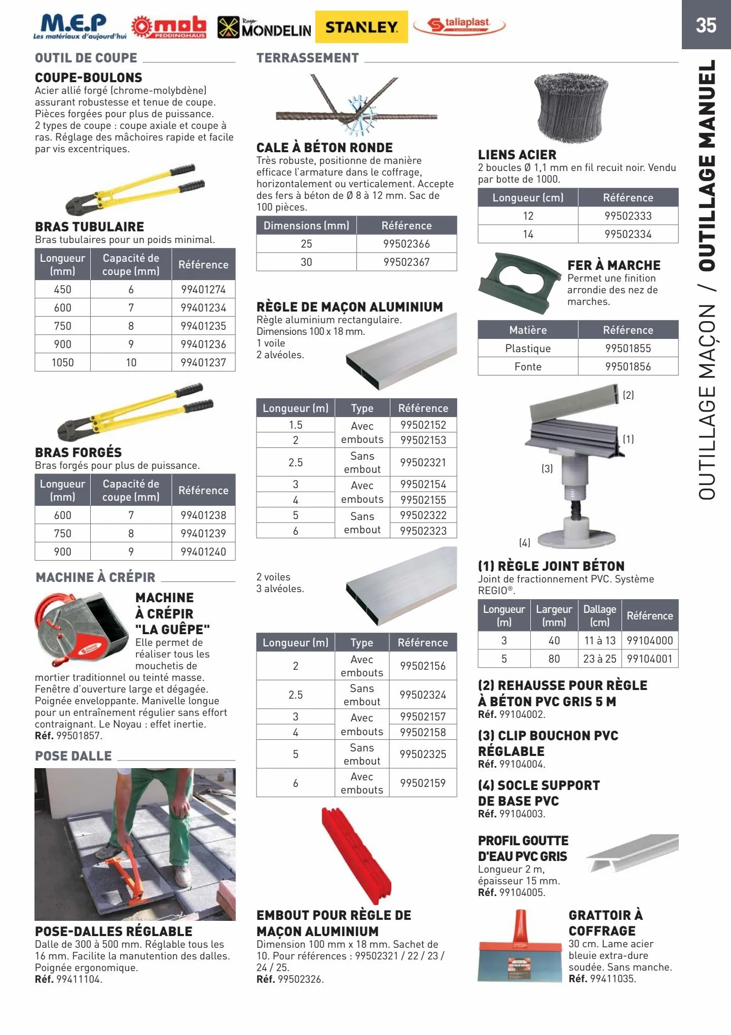 Catalogue Catalogue Tout faire matériaux, page 00035