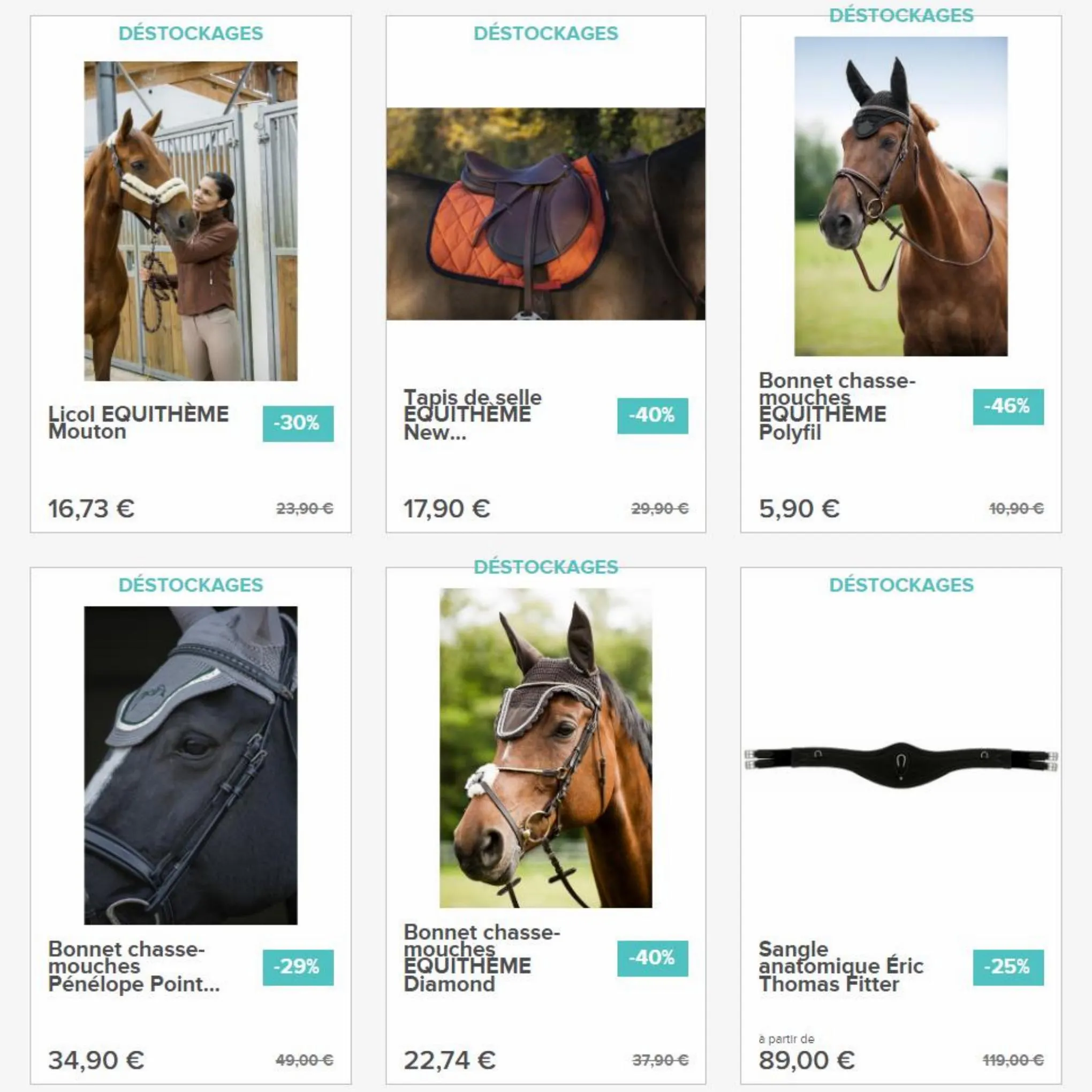 Catalogue Super prix pour votre cheval, page 00002