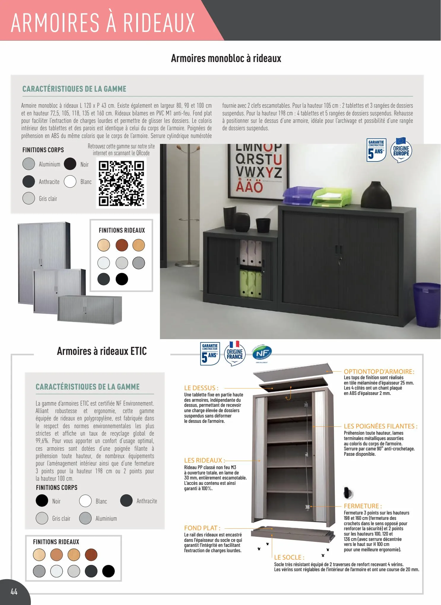 Catalogue Mobilier du Bureau, page 00044