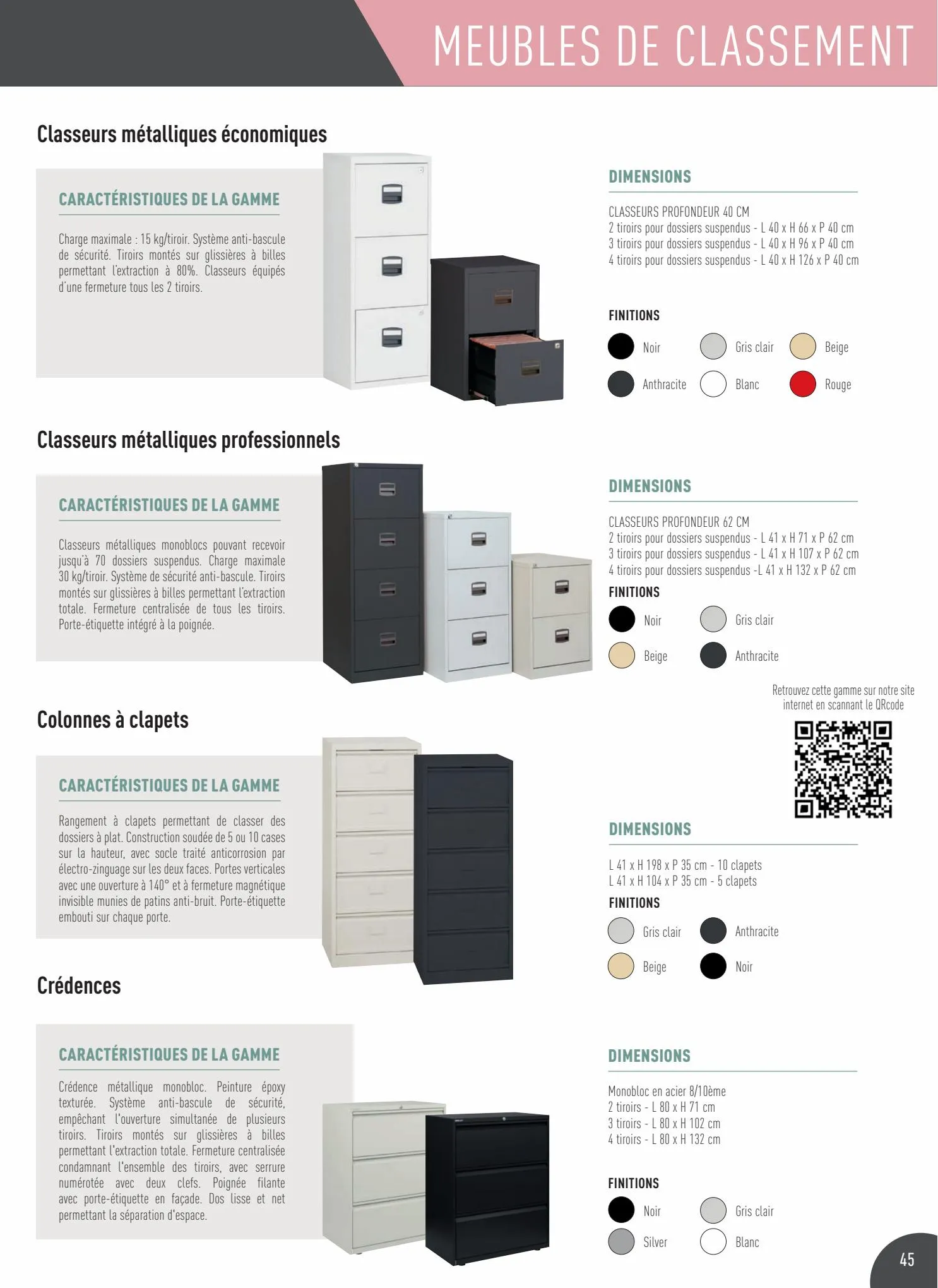 Catalogue Mobilier du Bureau, page 00045