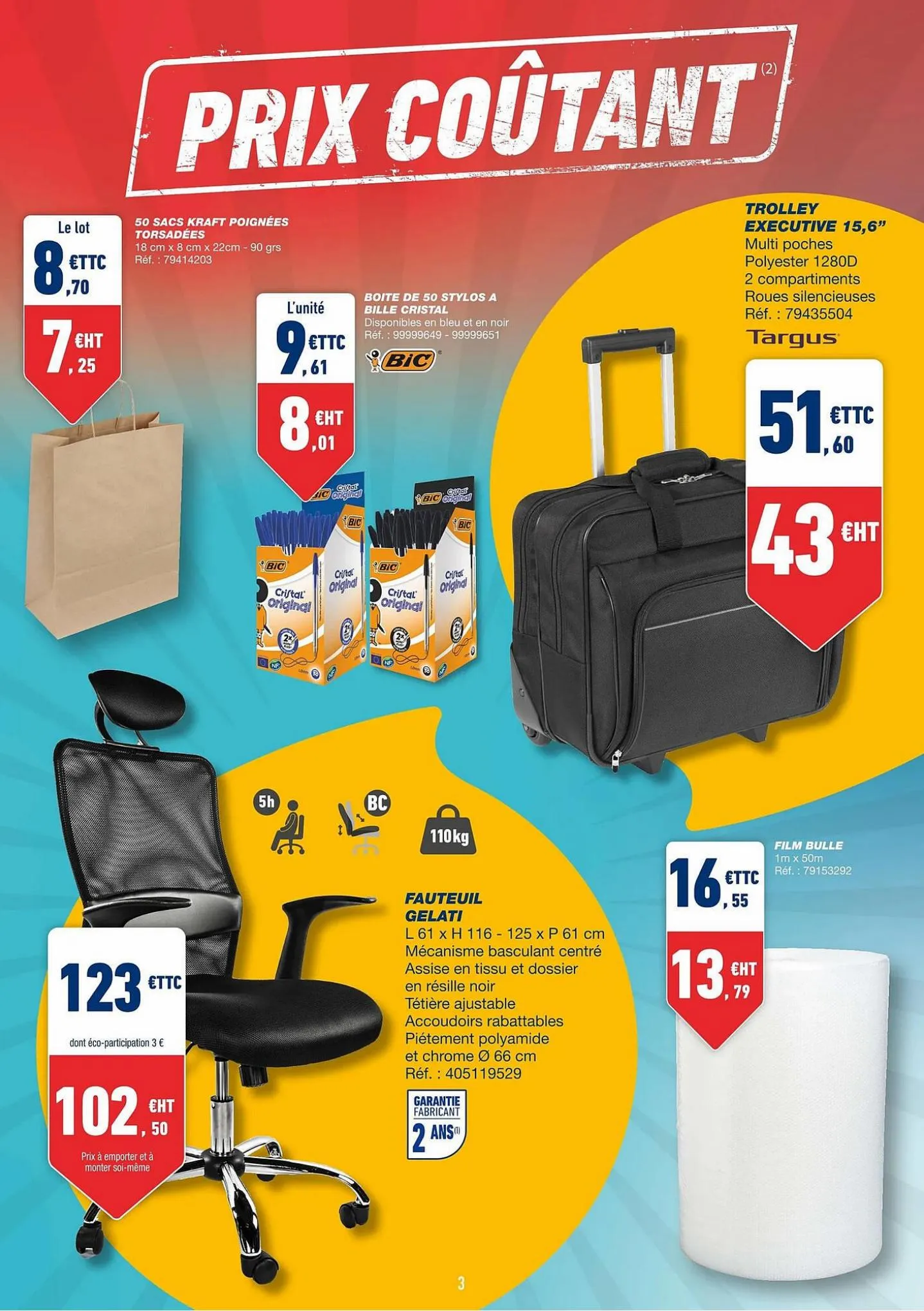 Catalogue Les Essentiels pour les Pros à Prix Coûtant, page 00003