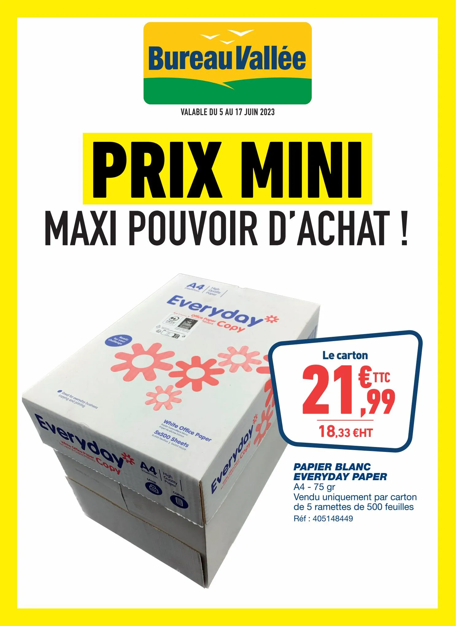 Catalogue PRIX MINI MAXI POUVOIR D'ACHAT !, page 00001