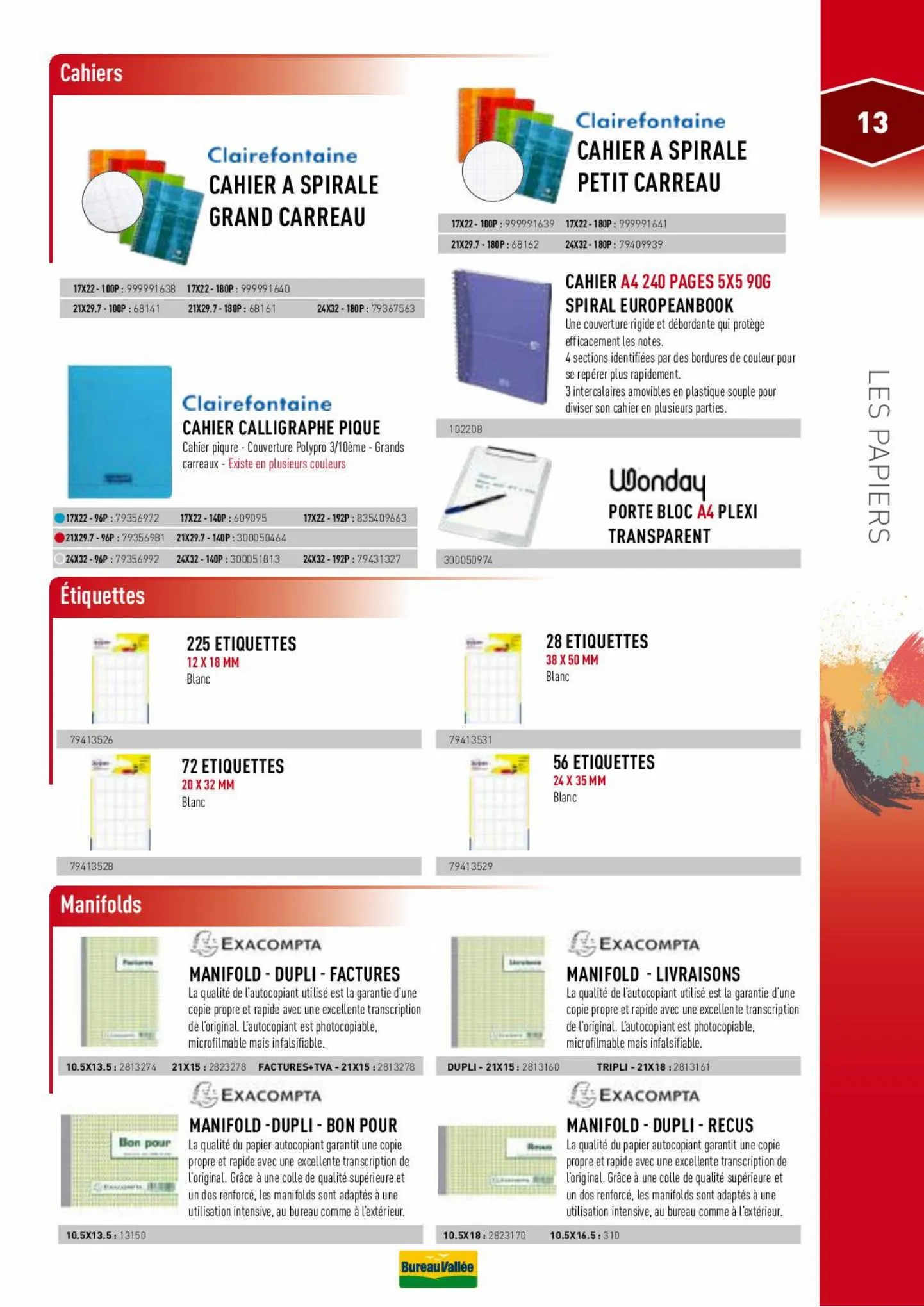 Catalogue Pro Fournitures 2023-2024, page 00013