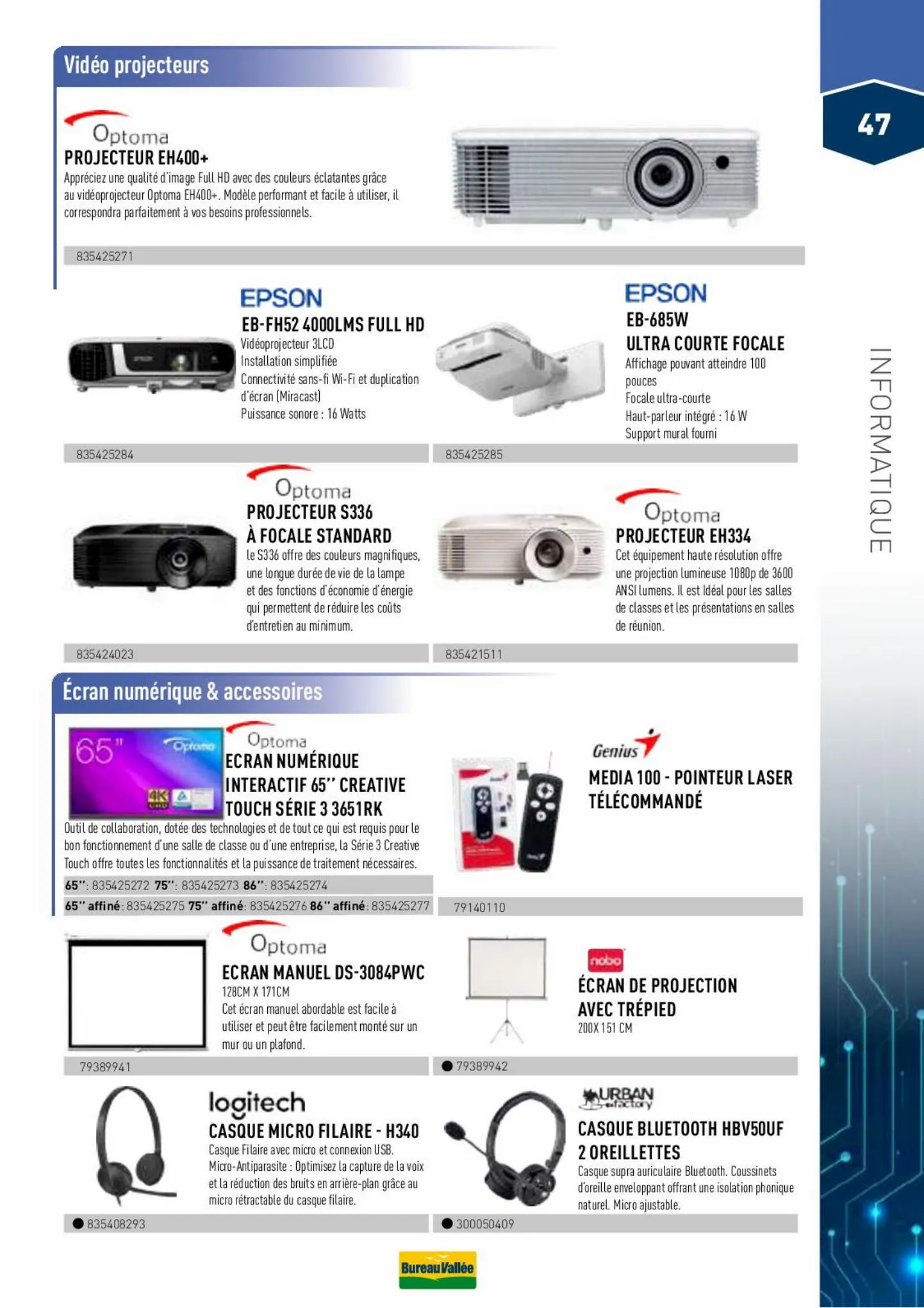 Catalogue Pro Fournitures 2023-2024, page 00047