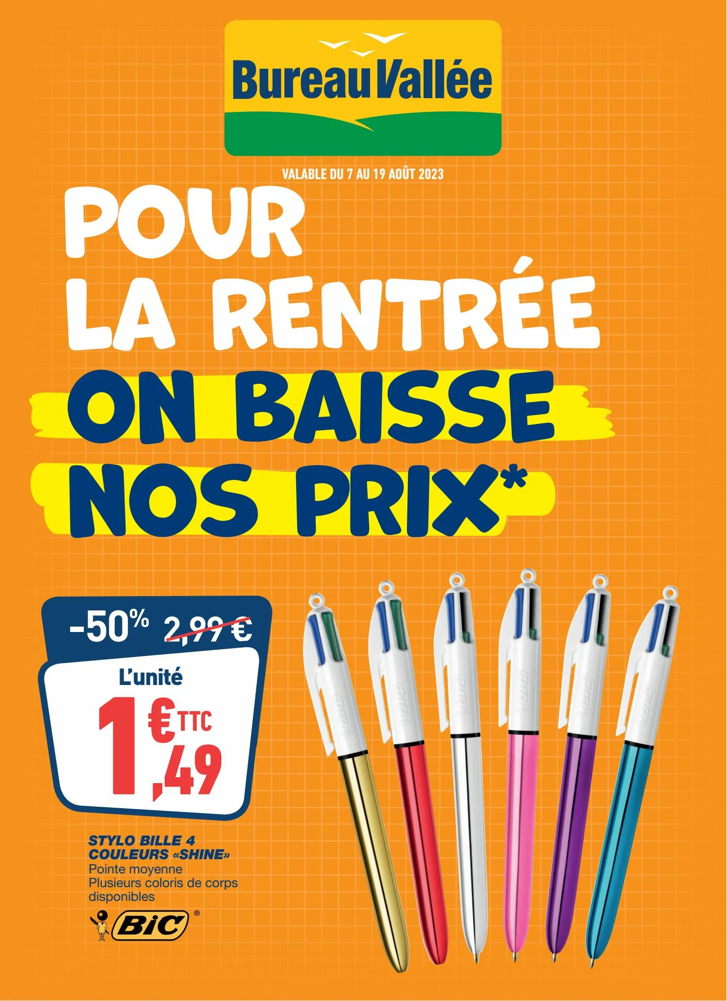 Catalogue POUR LA RENTRÉE ON BAISSE NOS PRIX, page 00001