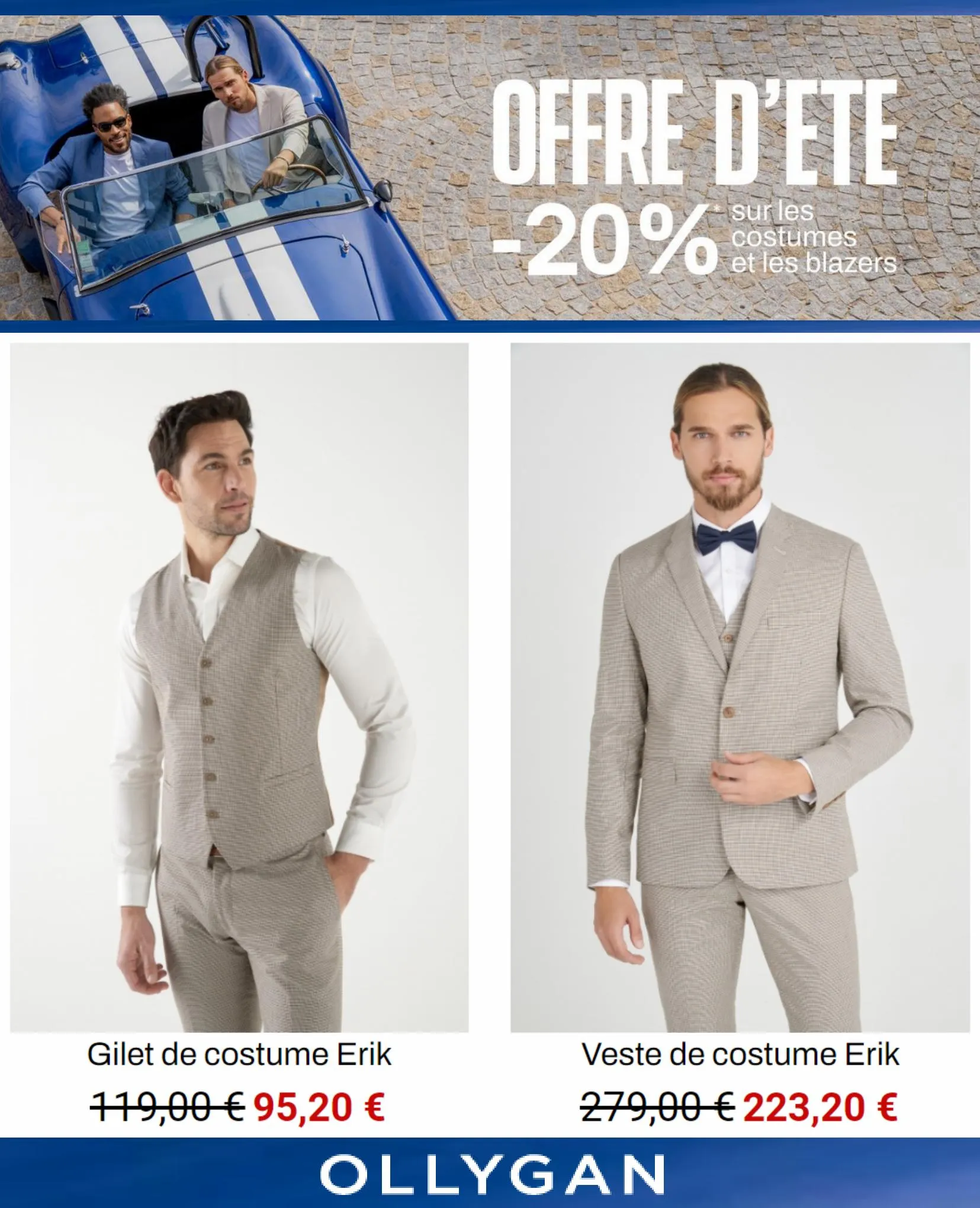 Catalogue Offre D'été -20%* sur les Costumes et les Blazers, page 00007