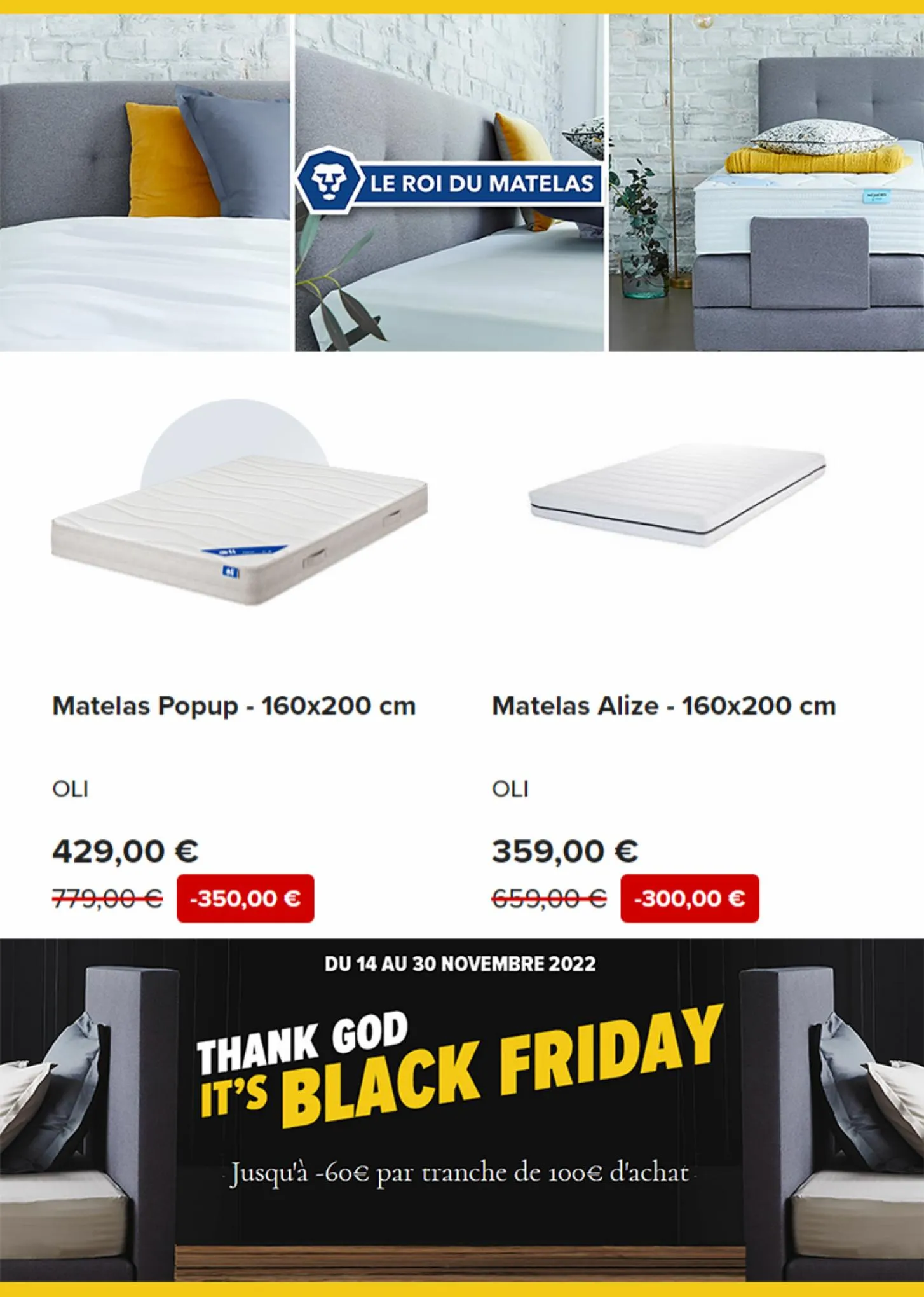 Catalogue Black Friday Jusqu'à -60€!, page 00001