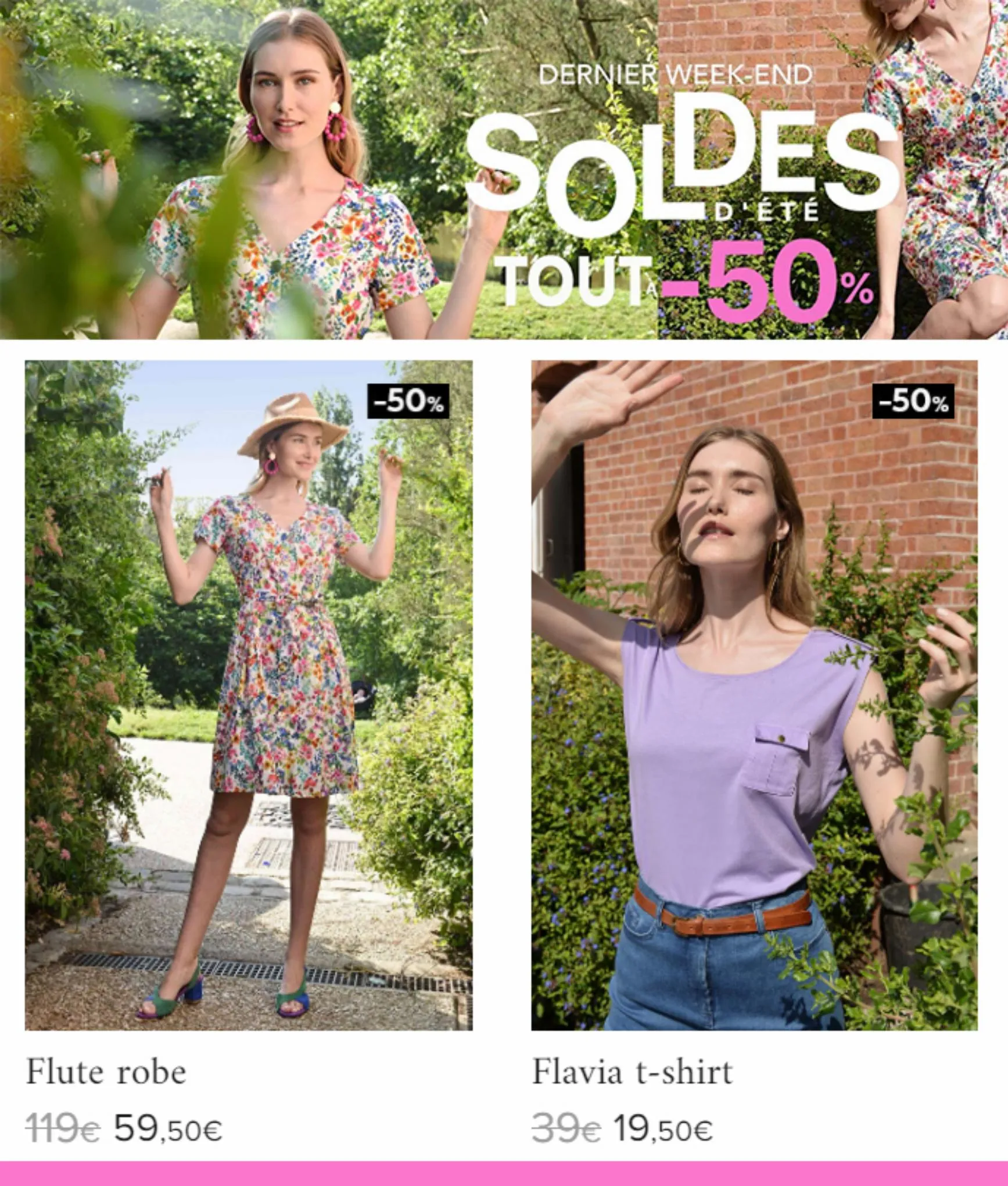 Catalogue SOLDES D'ete tout a -50%, page 00002