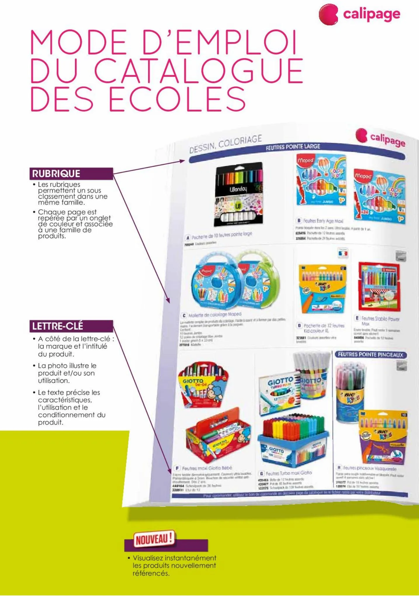 Catalogue Catalogue des écoles et des Loisirs Calipage 2022, page 00004