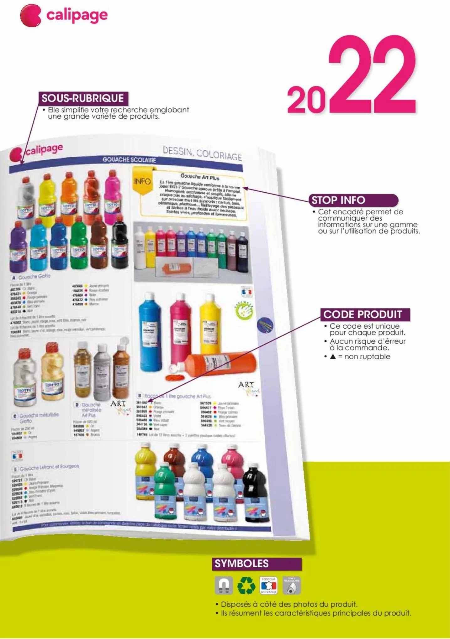 Catalogue Catalogue des écoles et des Loisirs Calipage 2022, page 00005