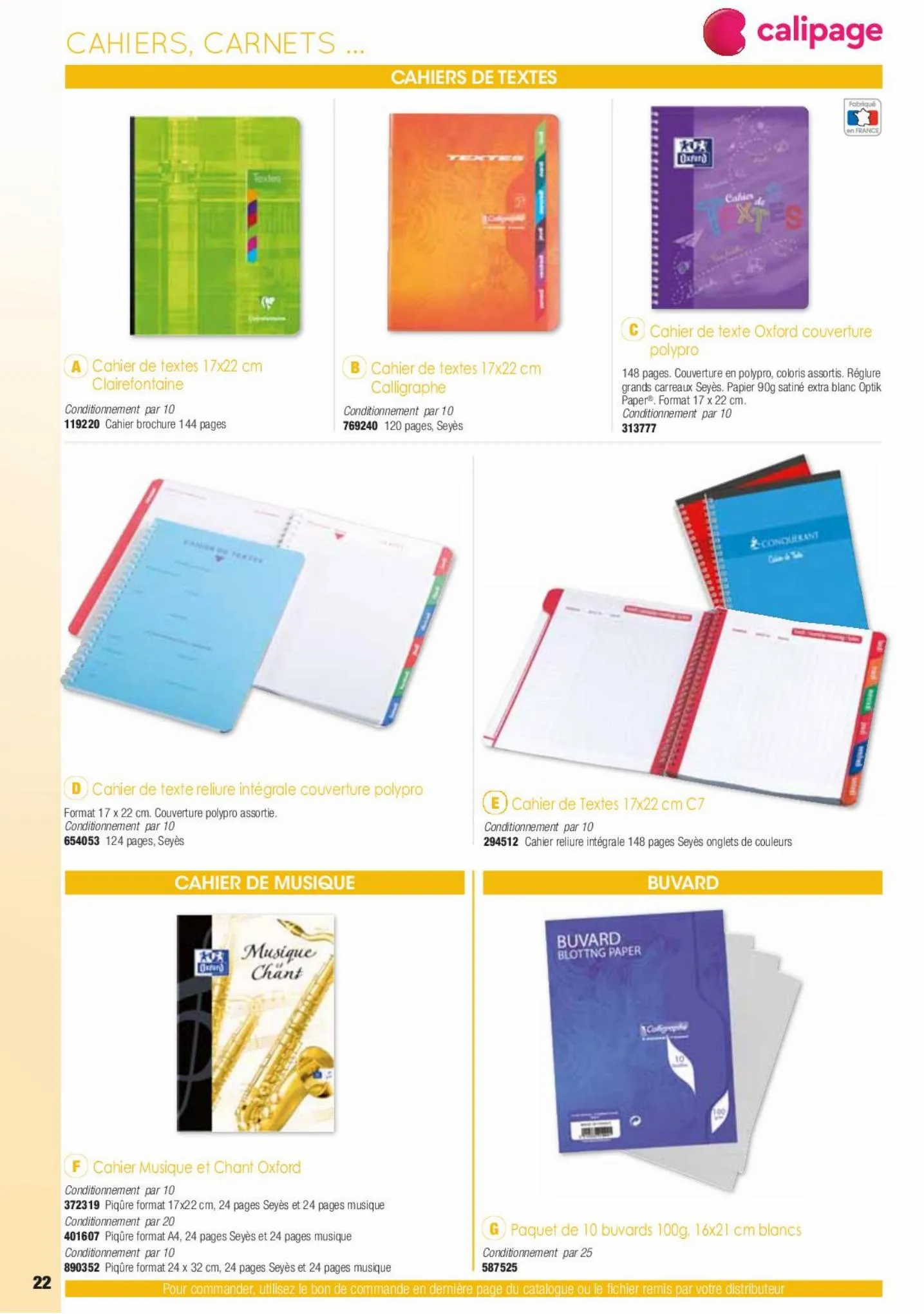 Catalogue Catalogue des écoles et des Loisirs Calipage 2022, page 00022