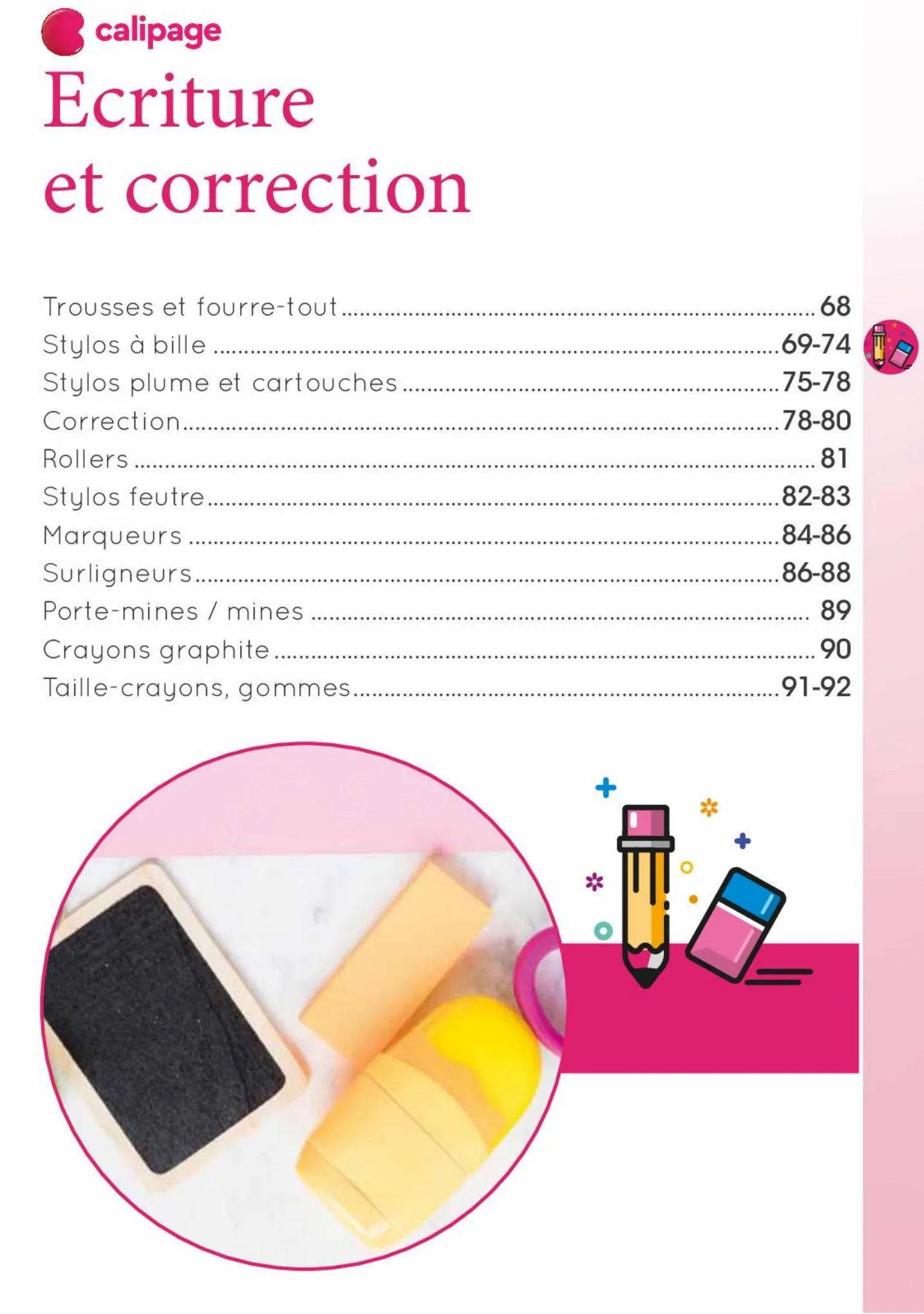 Catalogue Catalogue des écoles et des Loisirs Calipage 2022, page 00067