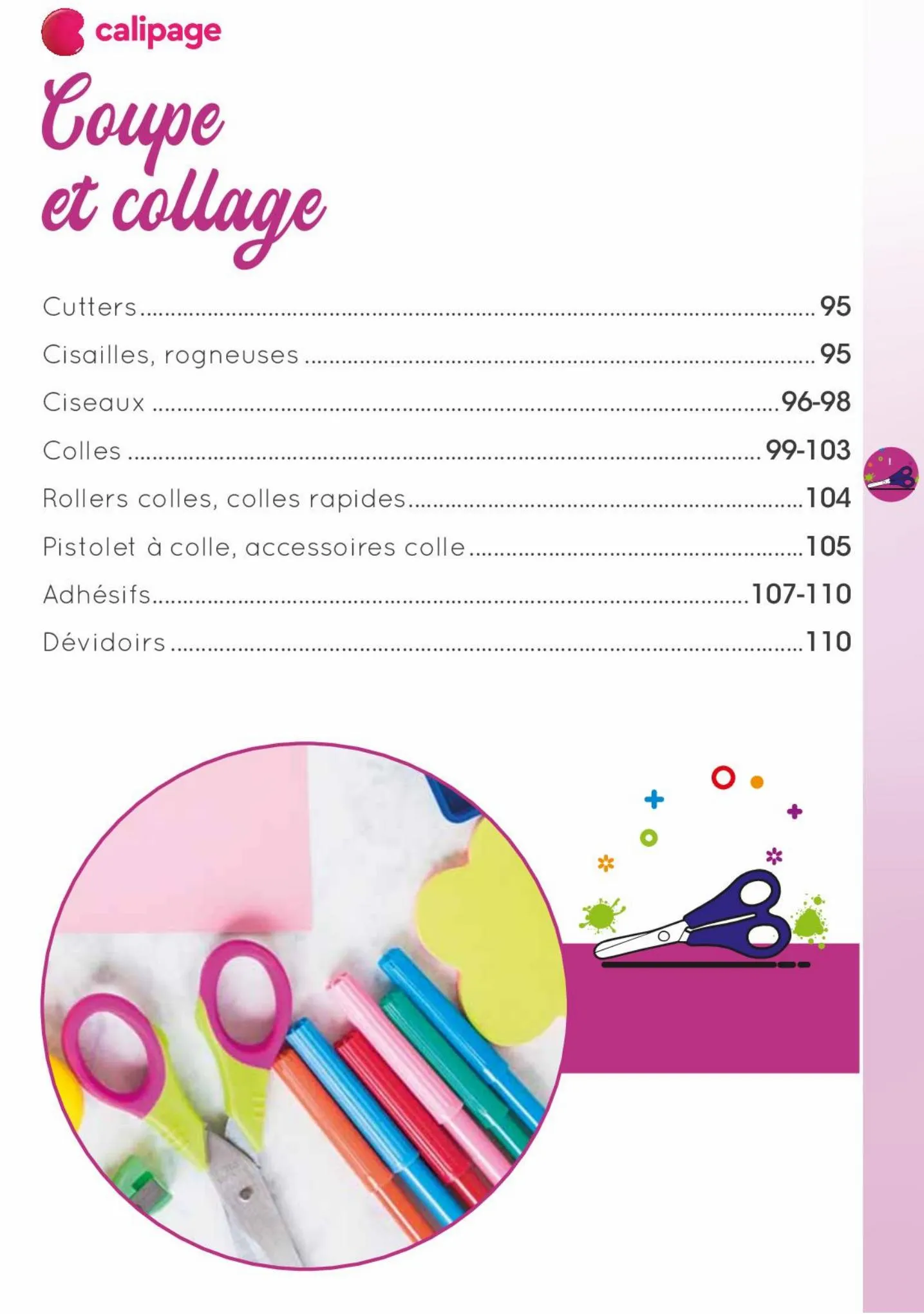 Catalogue Catalogue des écoles et des Loisirs Calipage 2022, page 00093