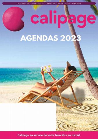 Catalogue Calipage | Catalogue Agendas 2023 Calipage | 09/06/2022 - 31/12/2022