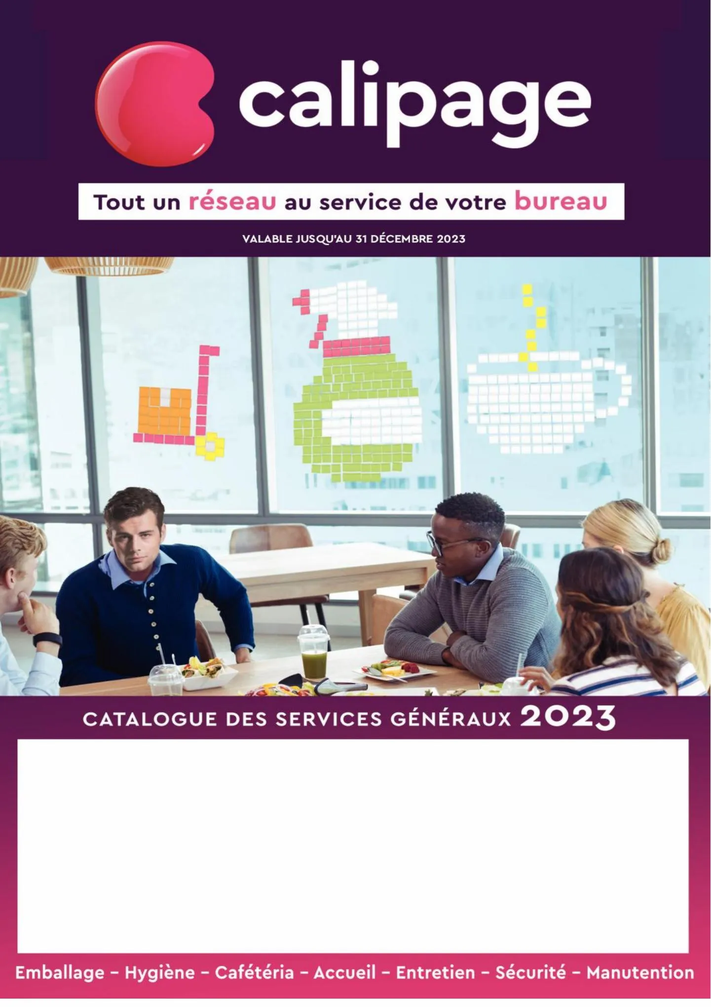 Catalogue Catalogue Services Generaux 2023 Calipage, page 00001