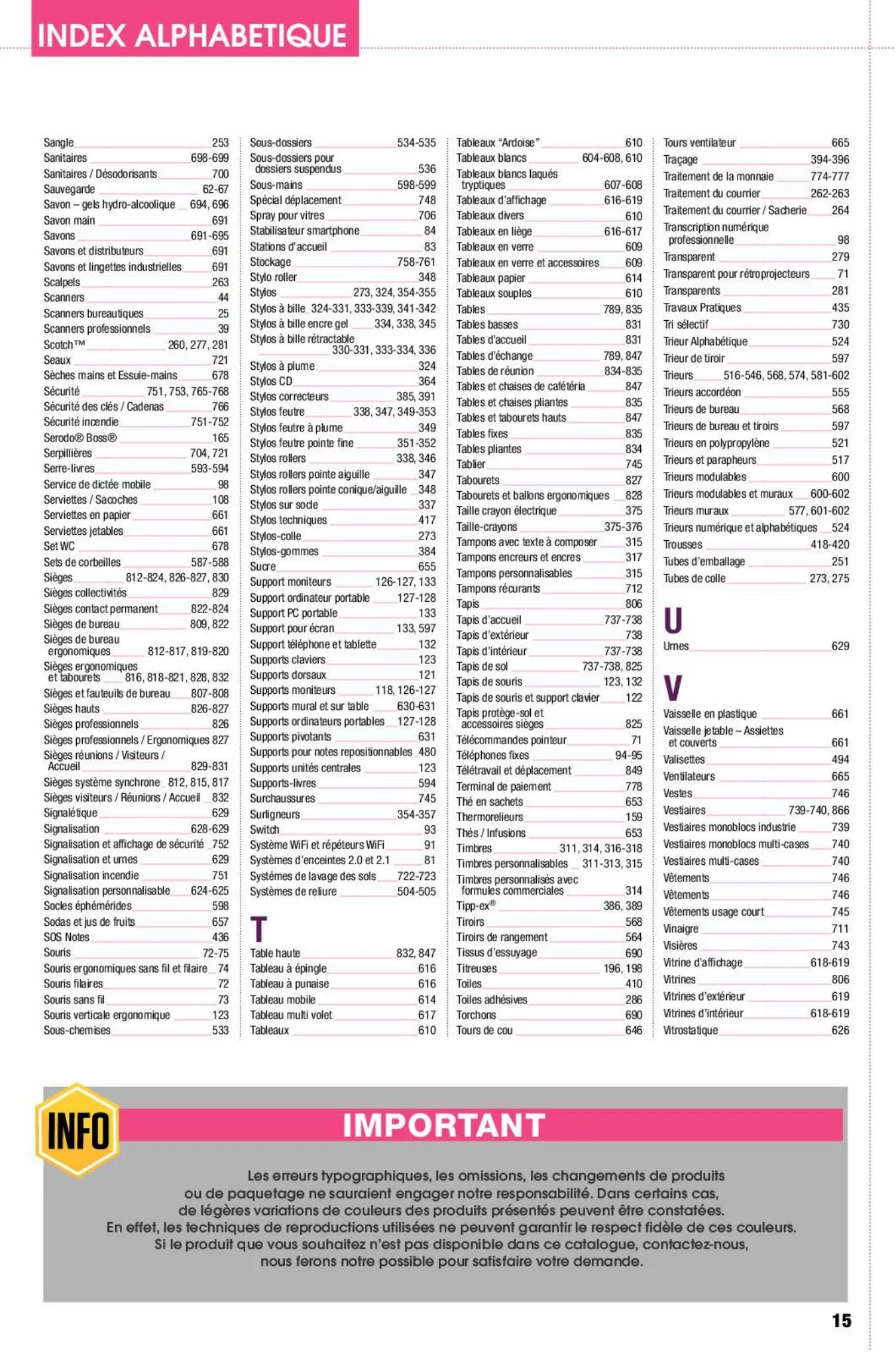 Catalogue Catalogue Calipage Version B 2023 Sans Prix, page 00015