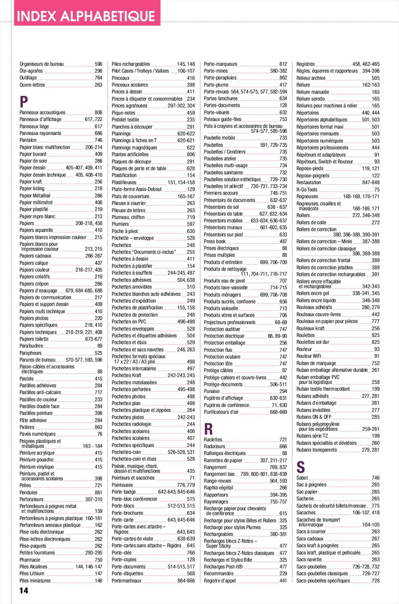 Catalogue Catalogue général Calipage 2023, page 00014