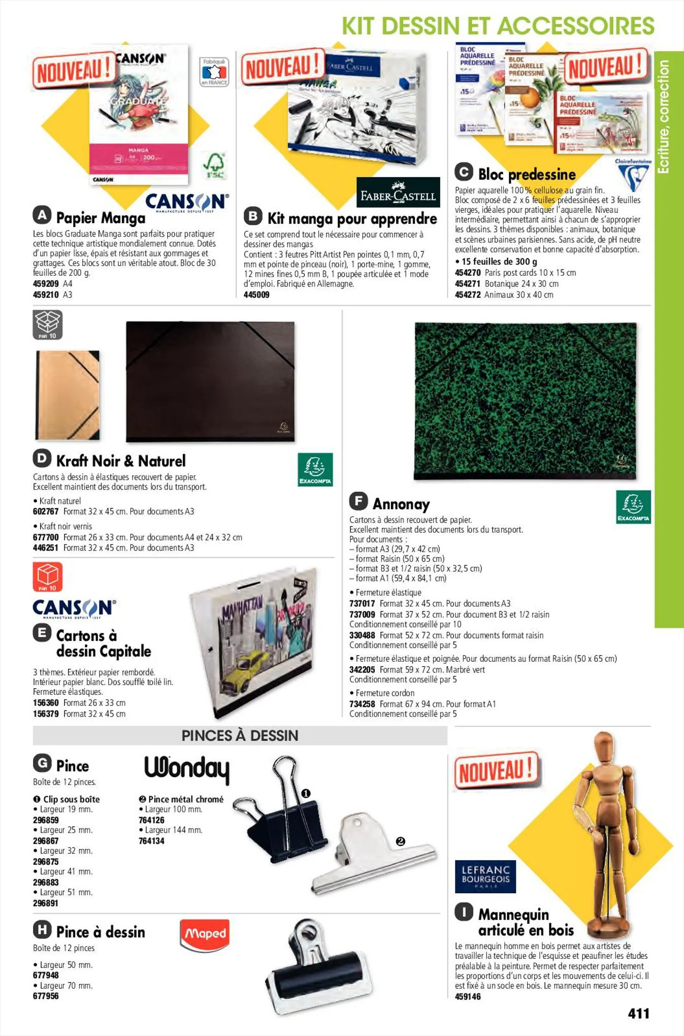 Catalogue Catalogue général Calipage 2023, page 00411