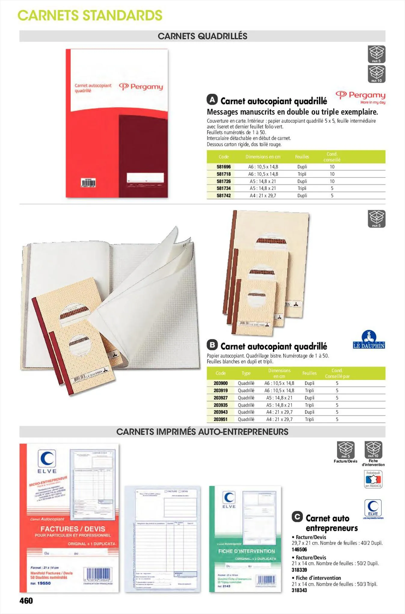 Catalogue Catalogue général Calipage 2023, page 00460