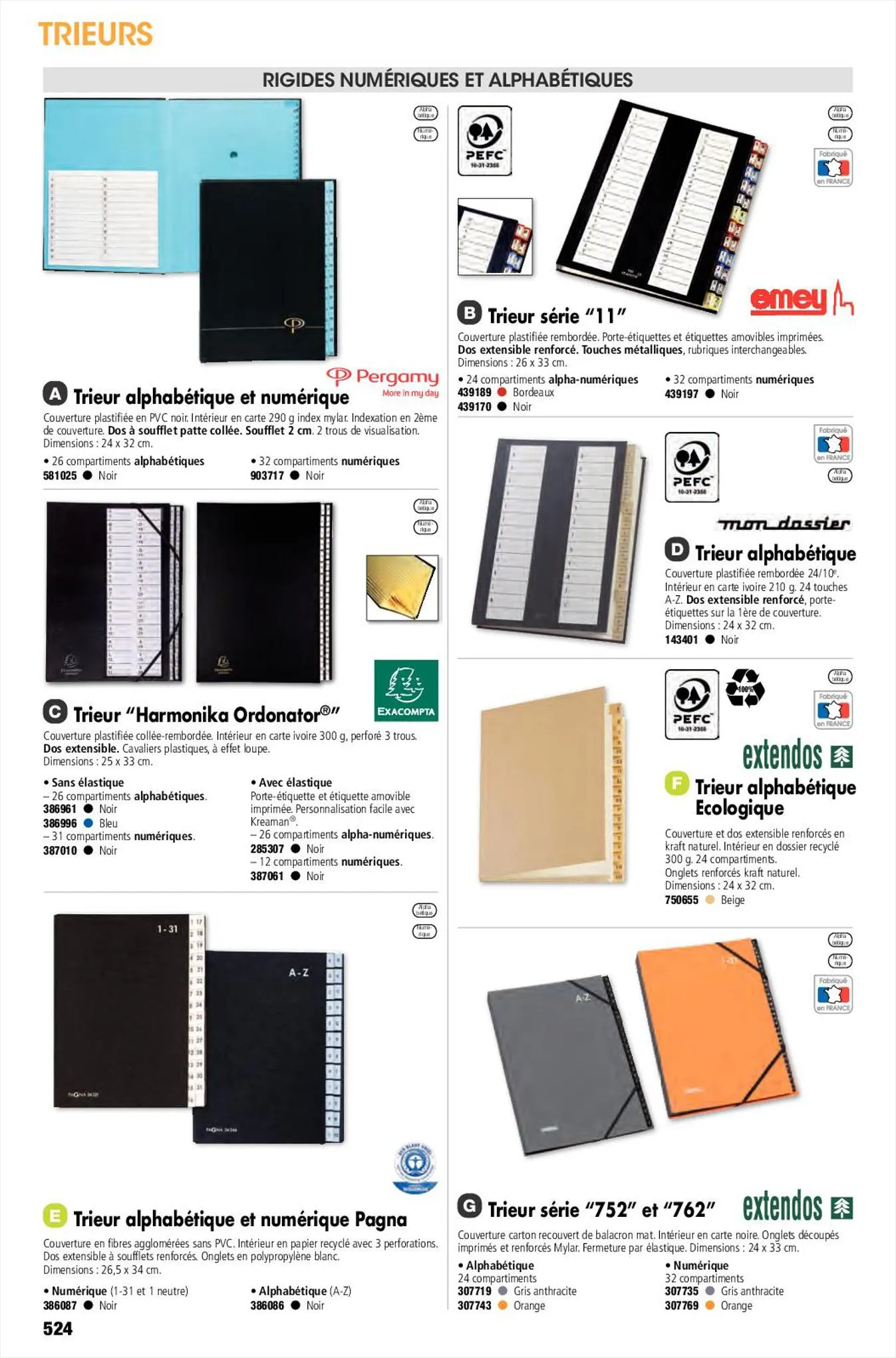Catalogue Catalogue général Calipage 2023, page 00524