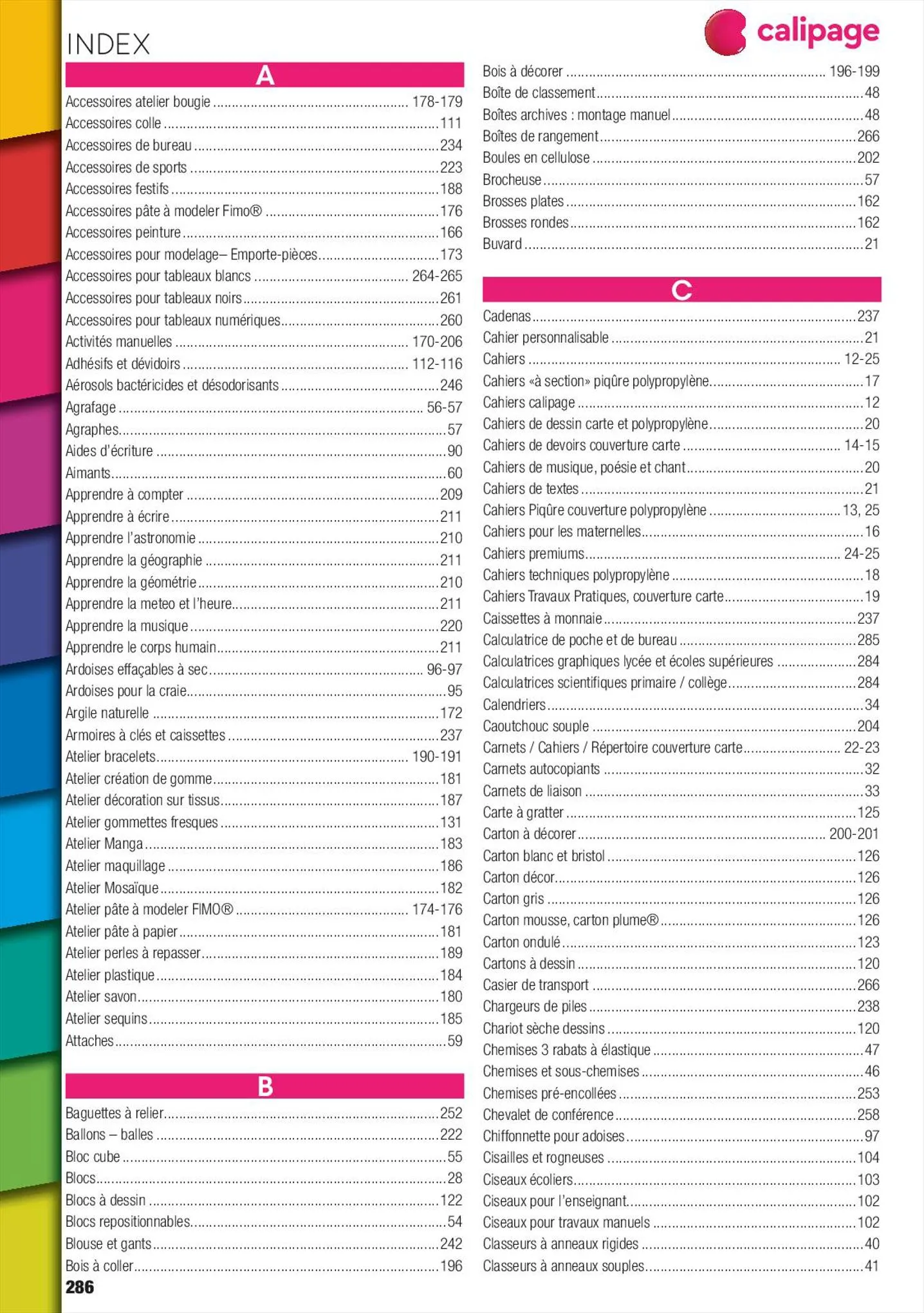Catalogue Catalogue des écoles et loisirs, page 00286