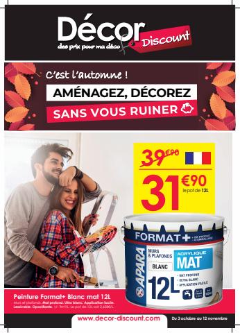Catalogue Décor Discount | C'est l'automne! (Intérieur) | 02/10/2022 - 12/11/2022