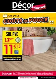 Catalogue Décor Discount à Lyon | Les prix coûts de pouce | 26/12/2022 - 28/01/2023
