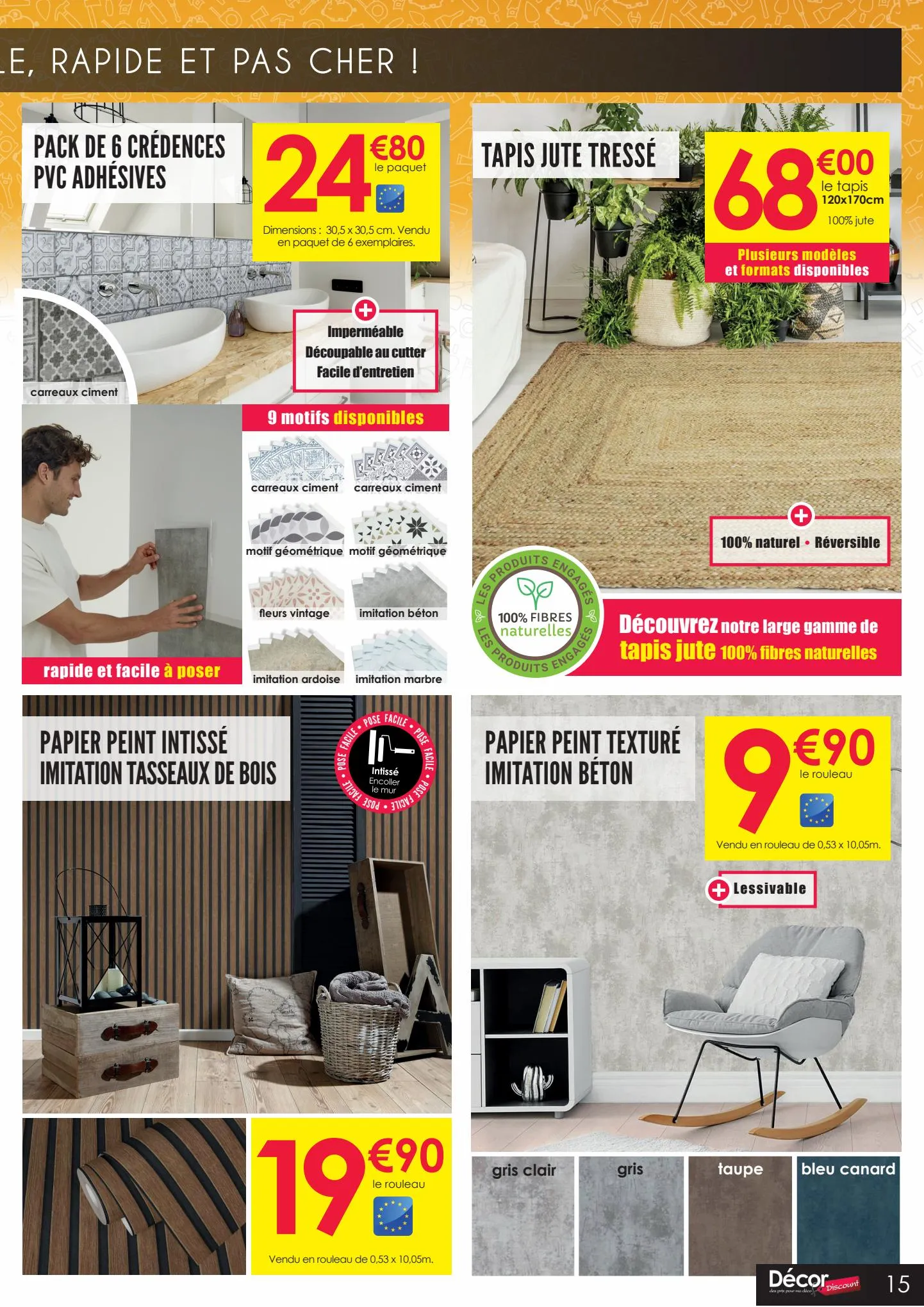Catalogue Catalogue Décor Discount, page 00015