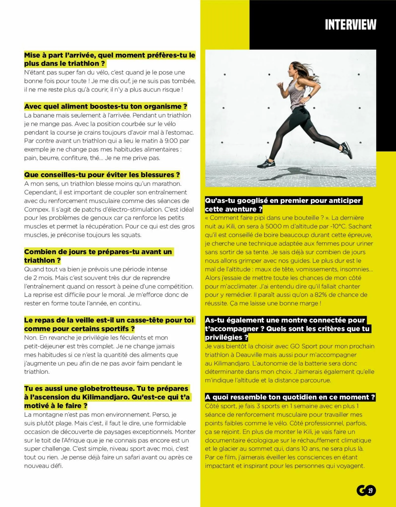 Catalogue Magazine GO Sport Montagne, page 00019