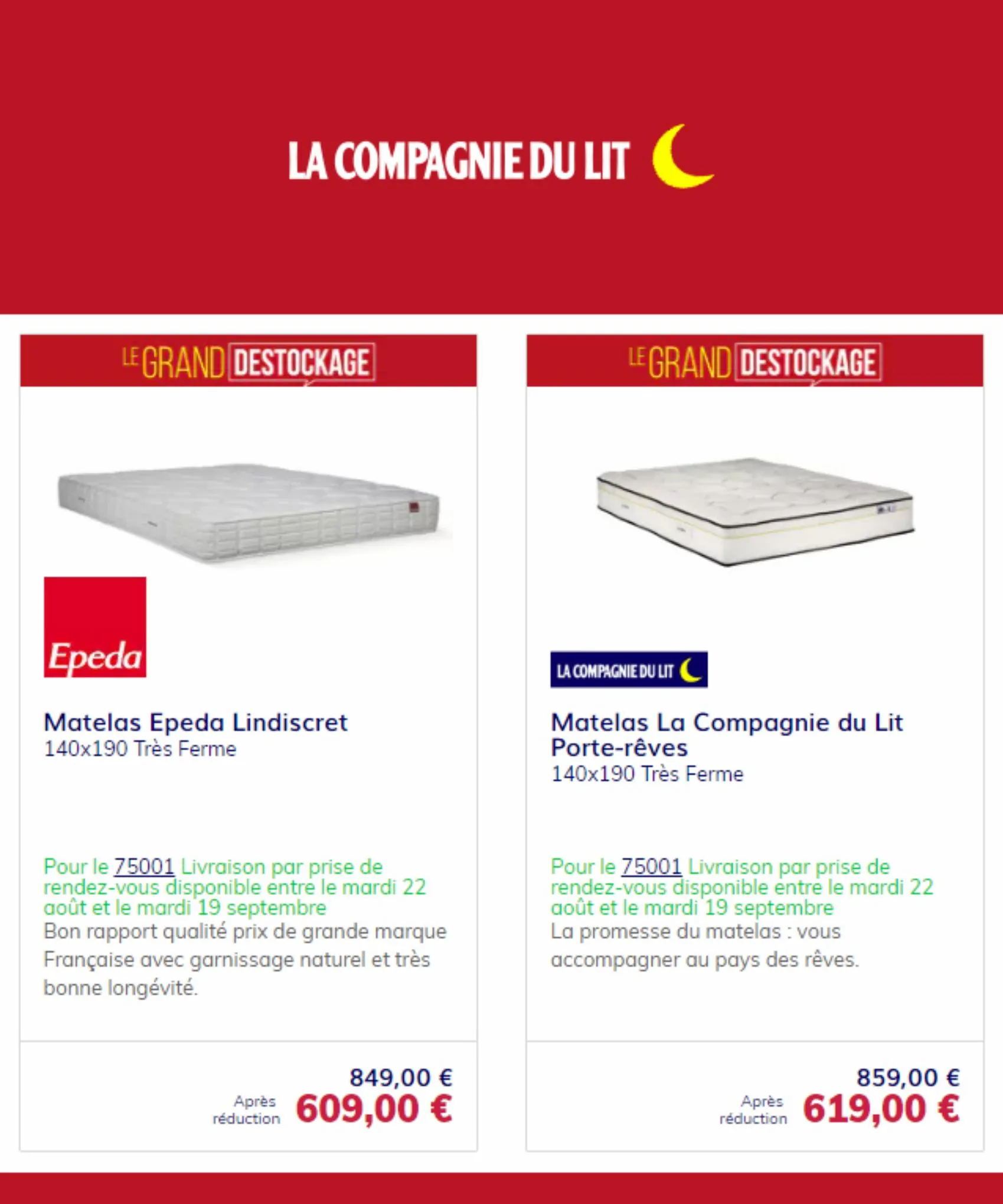 Catalogue Offerts La compagnie du lit!, page 00004