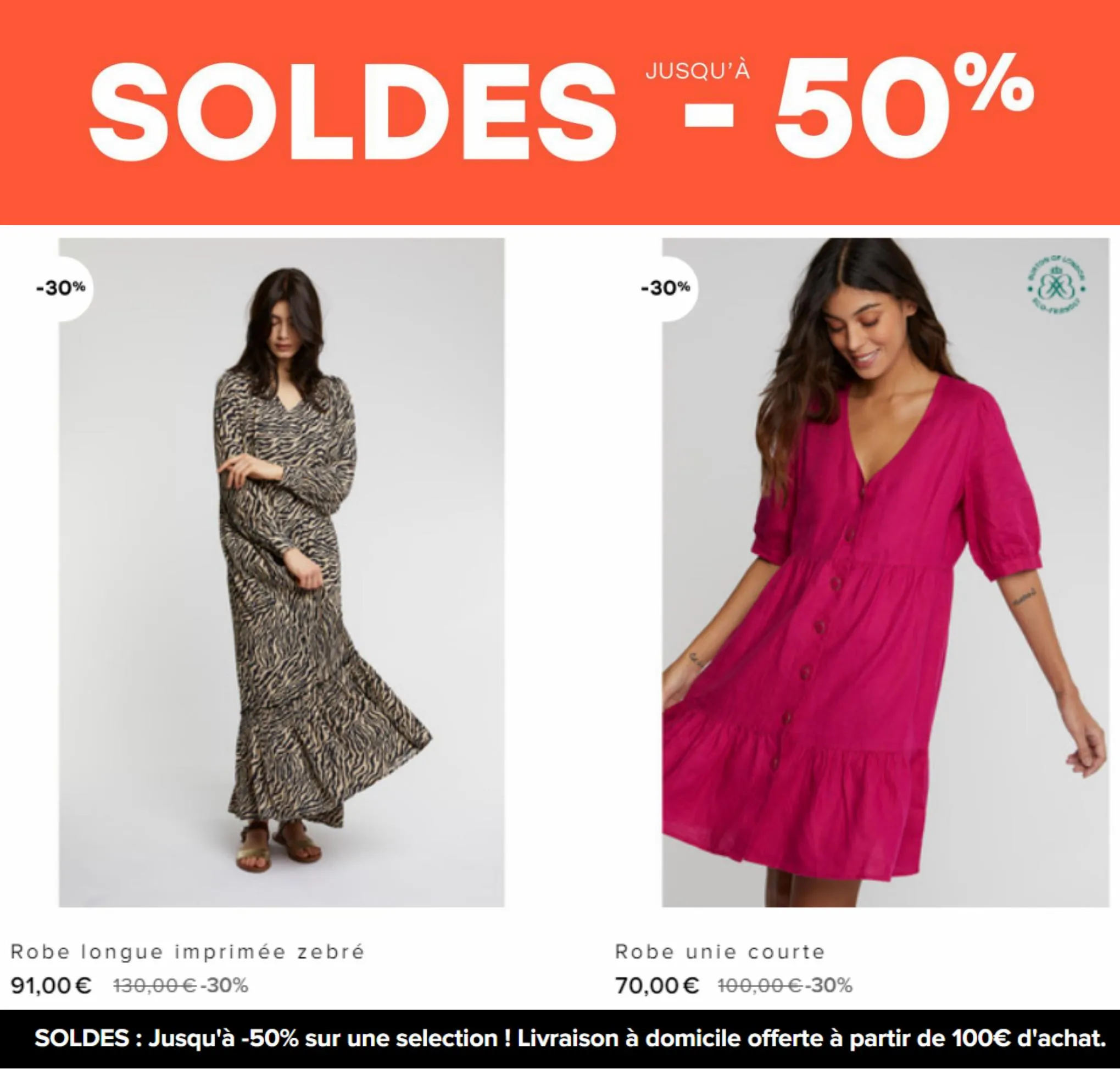 Catalogue Soldes -50% Femme, page 00002
