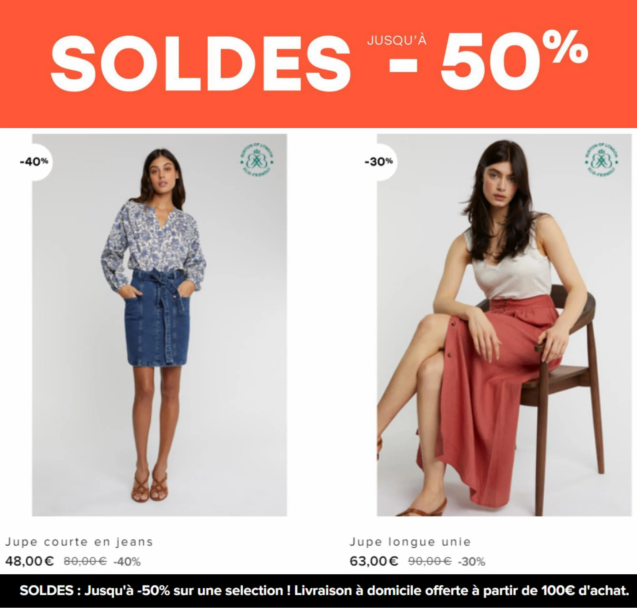 Catalogue Soldes -50% Femme, page 00010