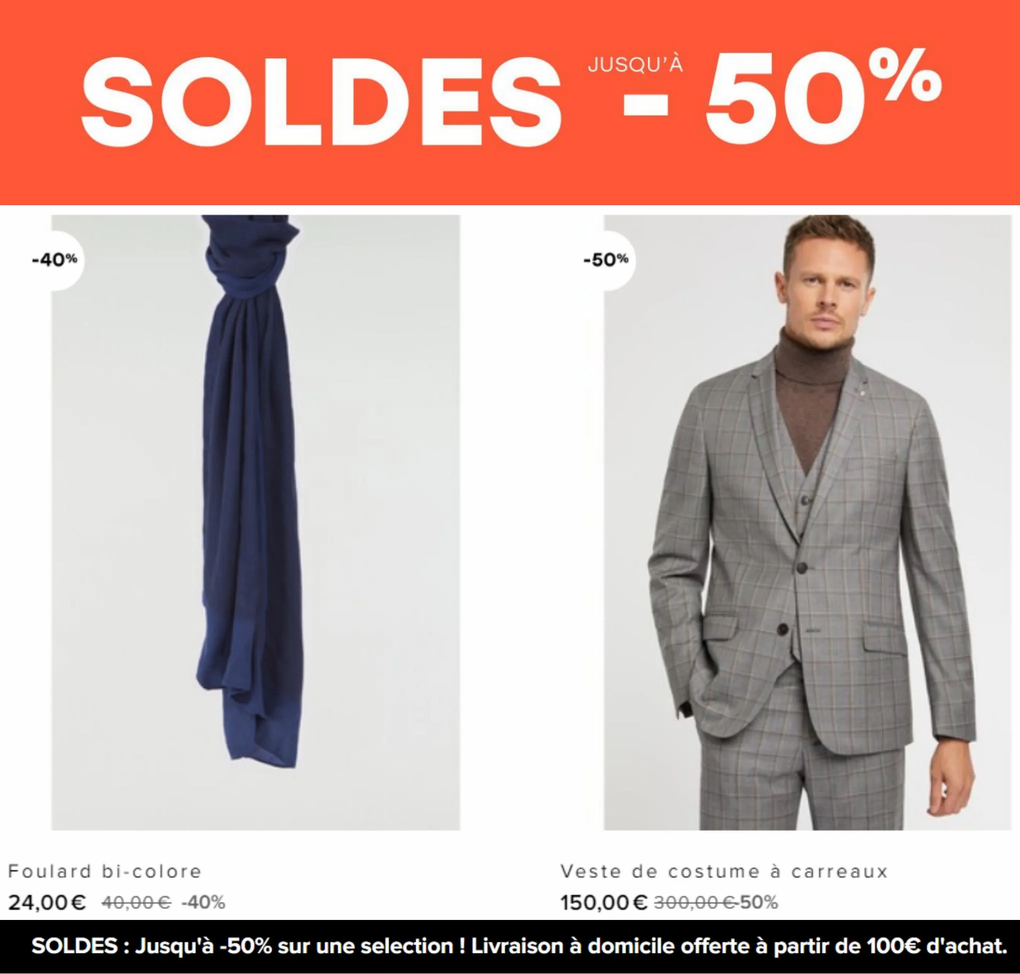 Catalogue Soldes -50% Homme, page 00005