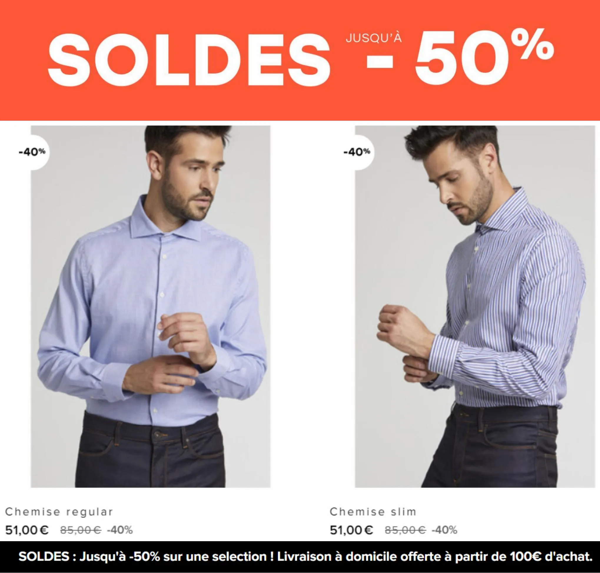 Catalogue Soldes -50% Homme, page 00006