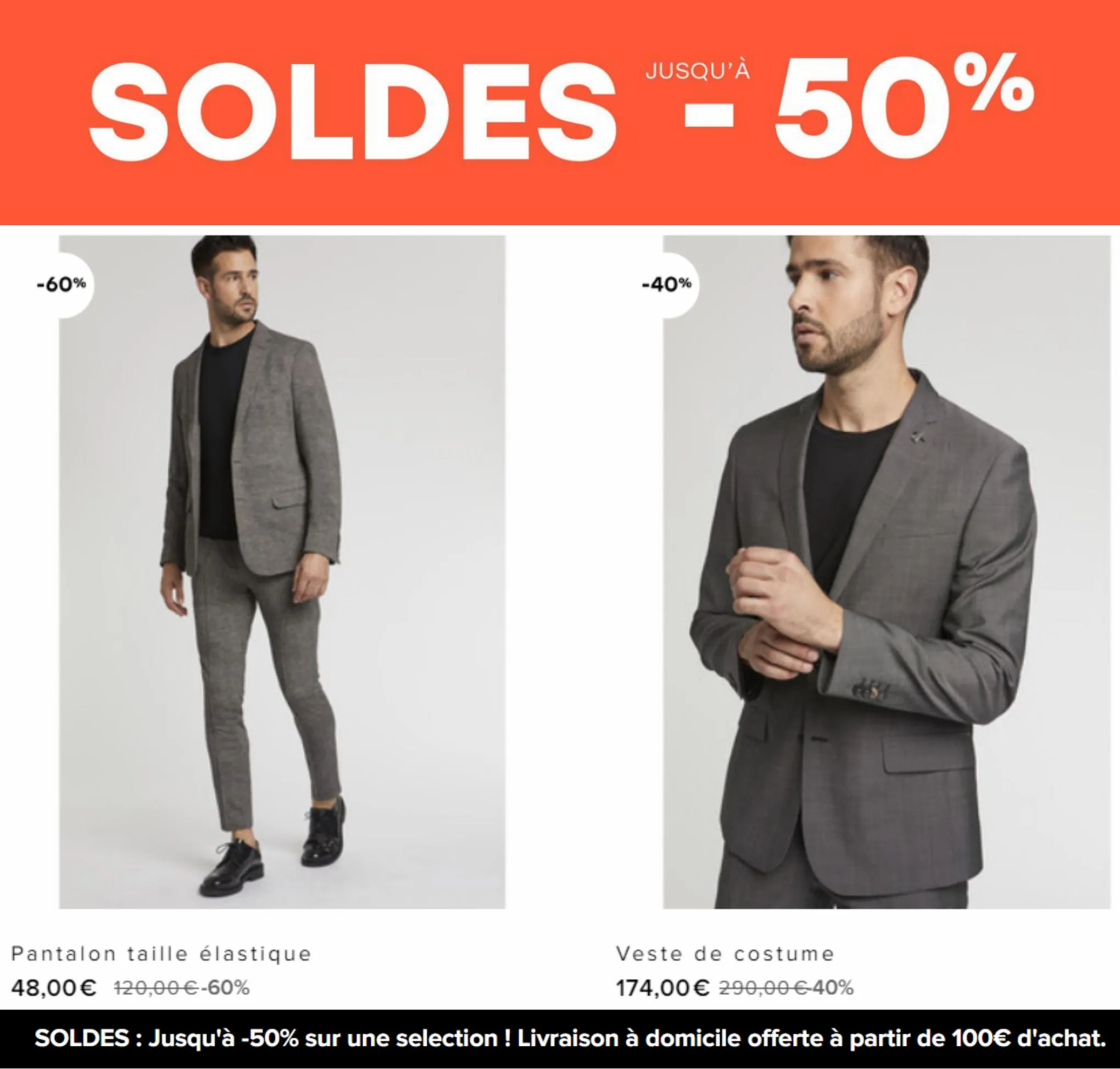 Catalogue Soldes -50% Homme, page 00008