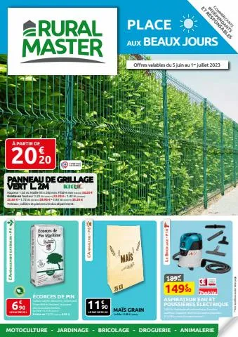 Catalogue Rural Master à Montauban | Catalogue Rural Master | 05/06/2023 - 01/07/2023