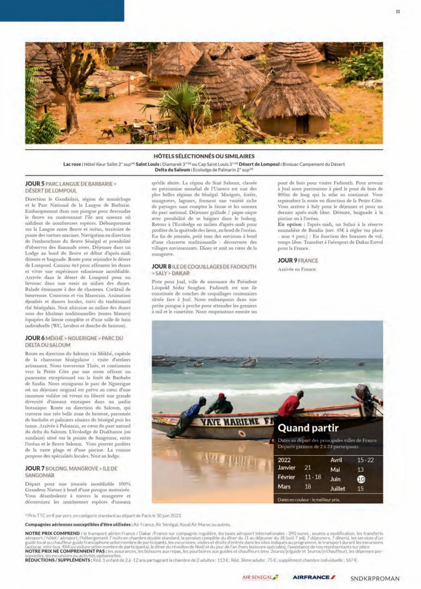 Catalogue Havas VoyagesAfrique 2022, page 00011