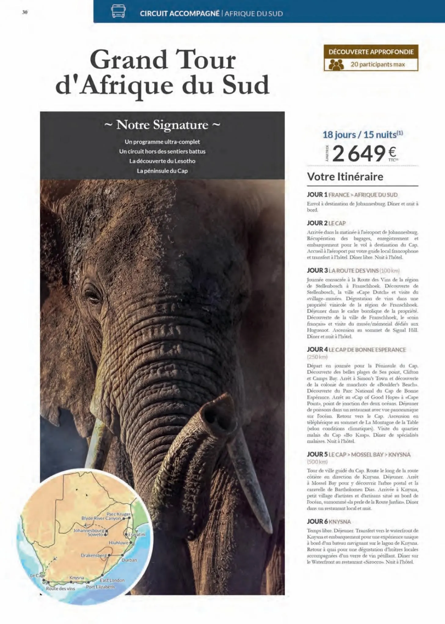 Catalogue Havas VoyagesAfrique 2022, page 00030