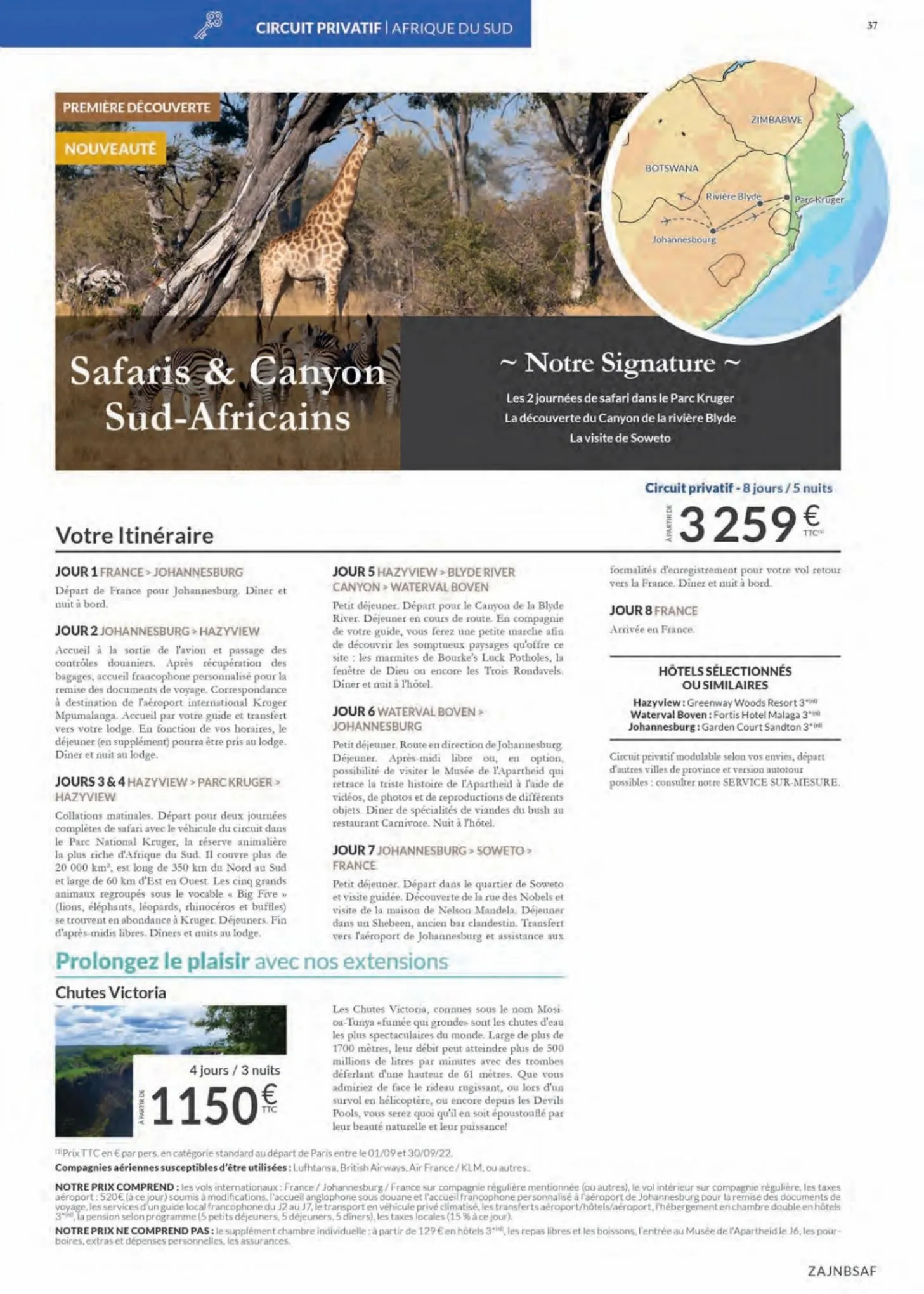 Catalogue Havas VoyagesAfrique 2022, page 00037