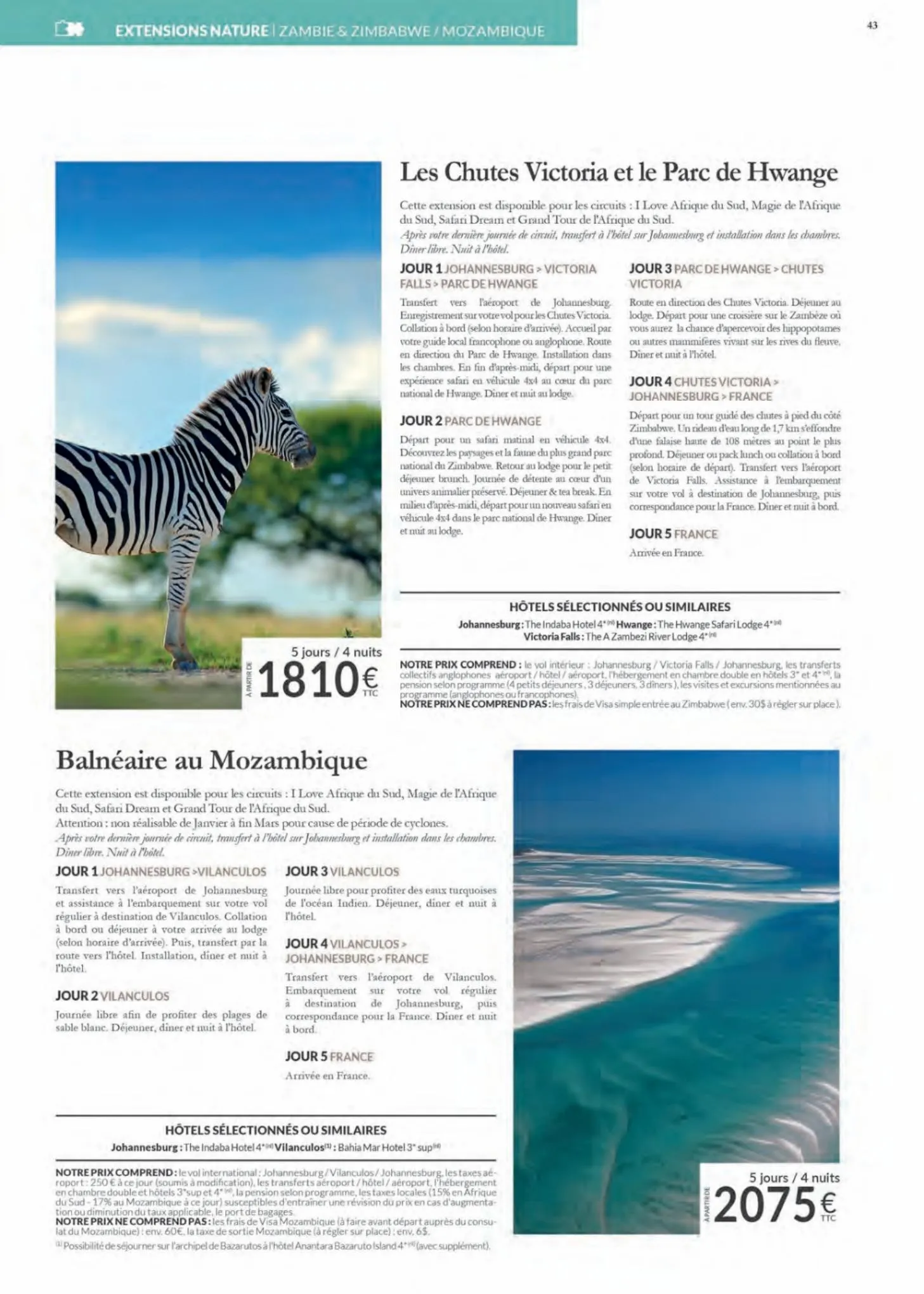 Catalogue Havas VoyagesAfrique 2022, page 00043